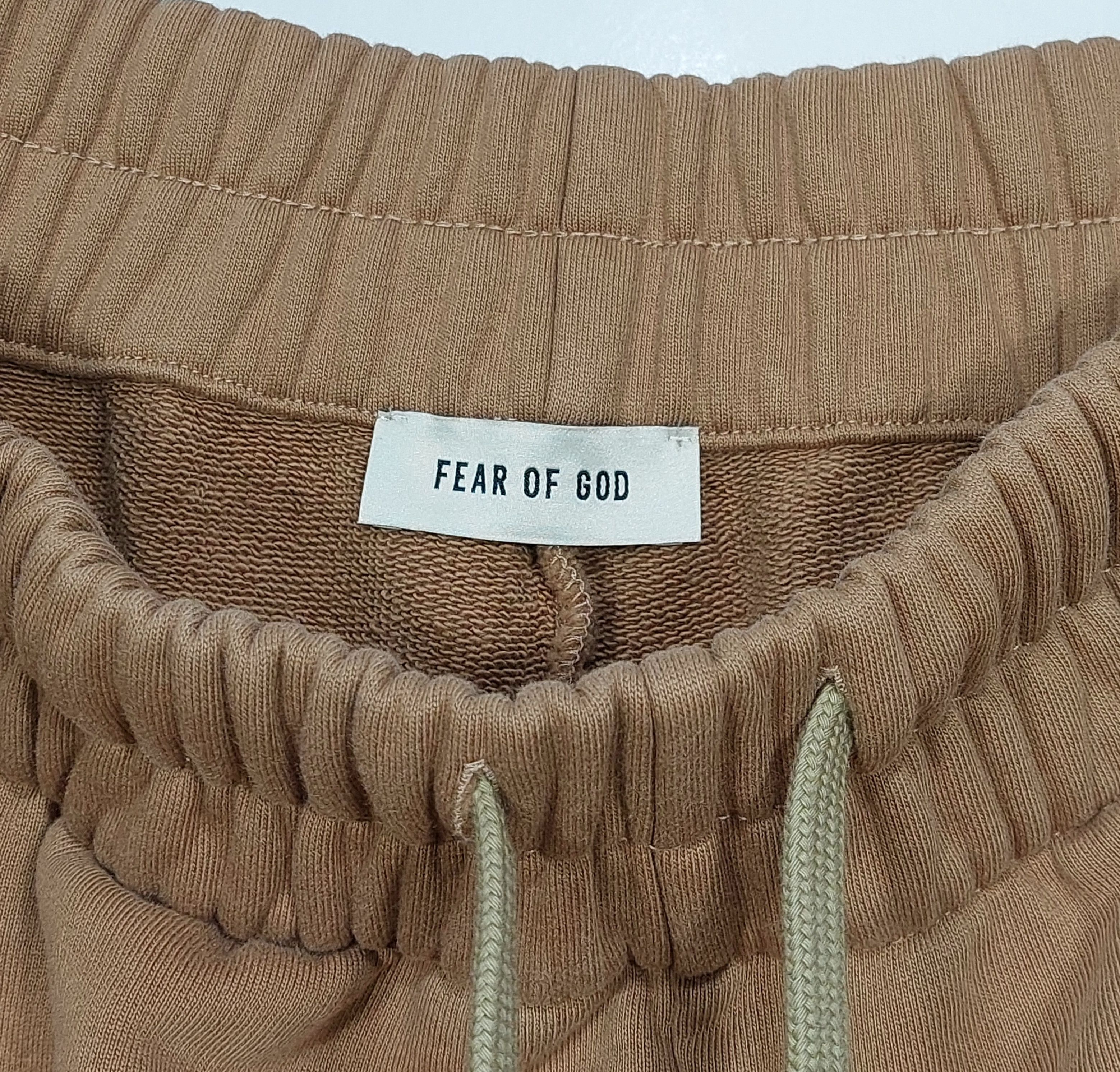 Fear of God drawstring sweatpants - dark beige XXL Size US 38 / EU 54 - 2 Thumbnail