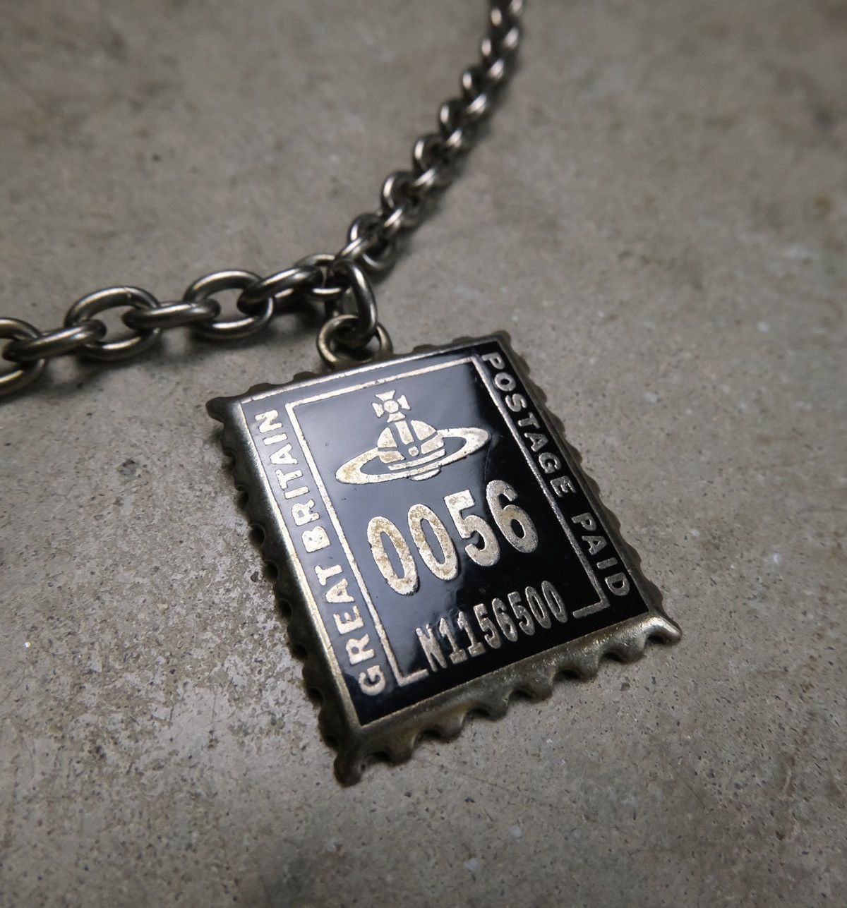 Vivienne Westwood Rare Vintage Stamp Necklace Size ONE SIZE - 6 Thumbnail
