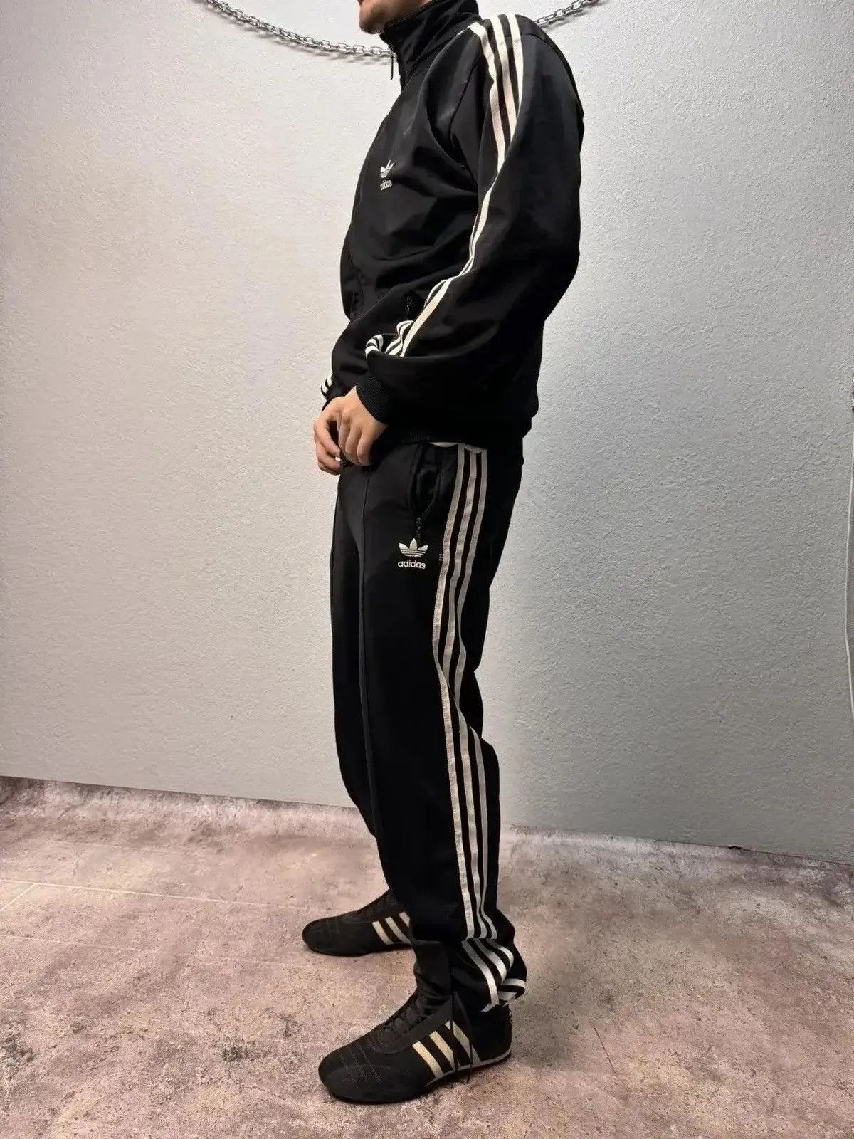 Adidas Japanese Avant-Garde Black Light Jacket Size US M / EU 48-50 / 2 - 2 Thumbnail