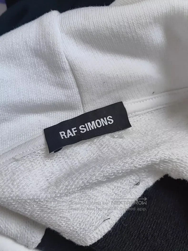 Raf Simons Raf Simons 2017 autumn and winter colour block tape Hooded Size US S / EU 44-46 / 1 - 6 Thumbnail