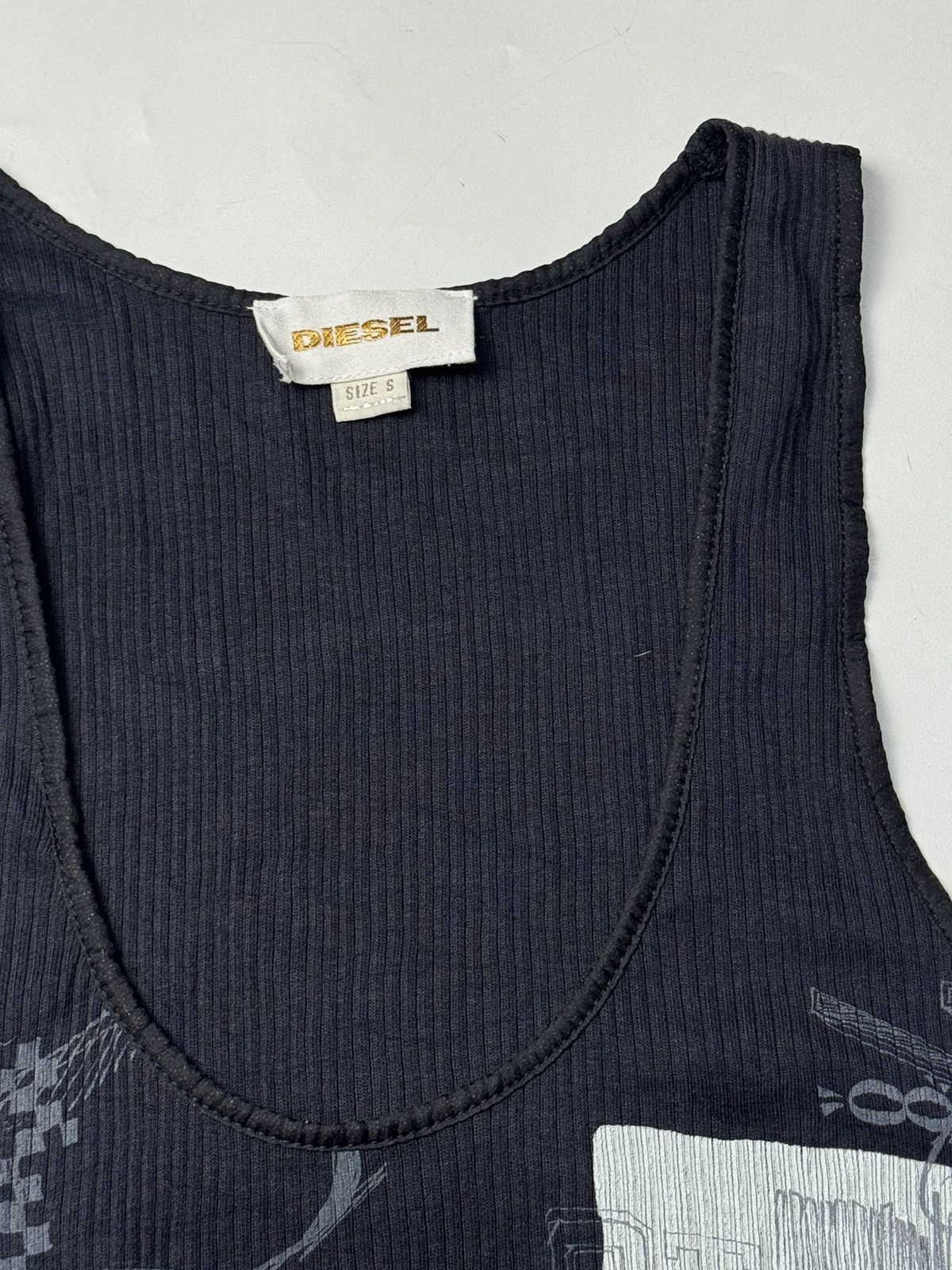 Diesel Ifsix Diesel Tank Top Size US XS / EU 42 / 0 - 6 Thumbnail