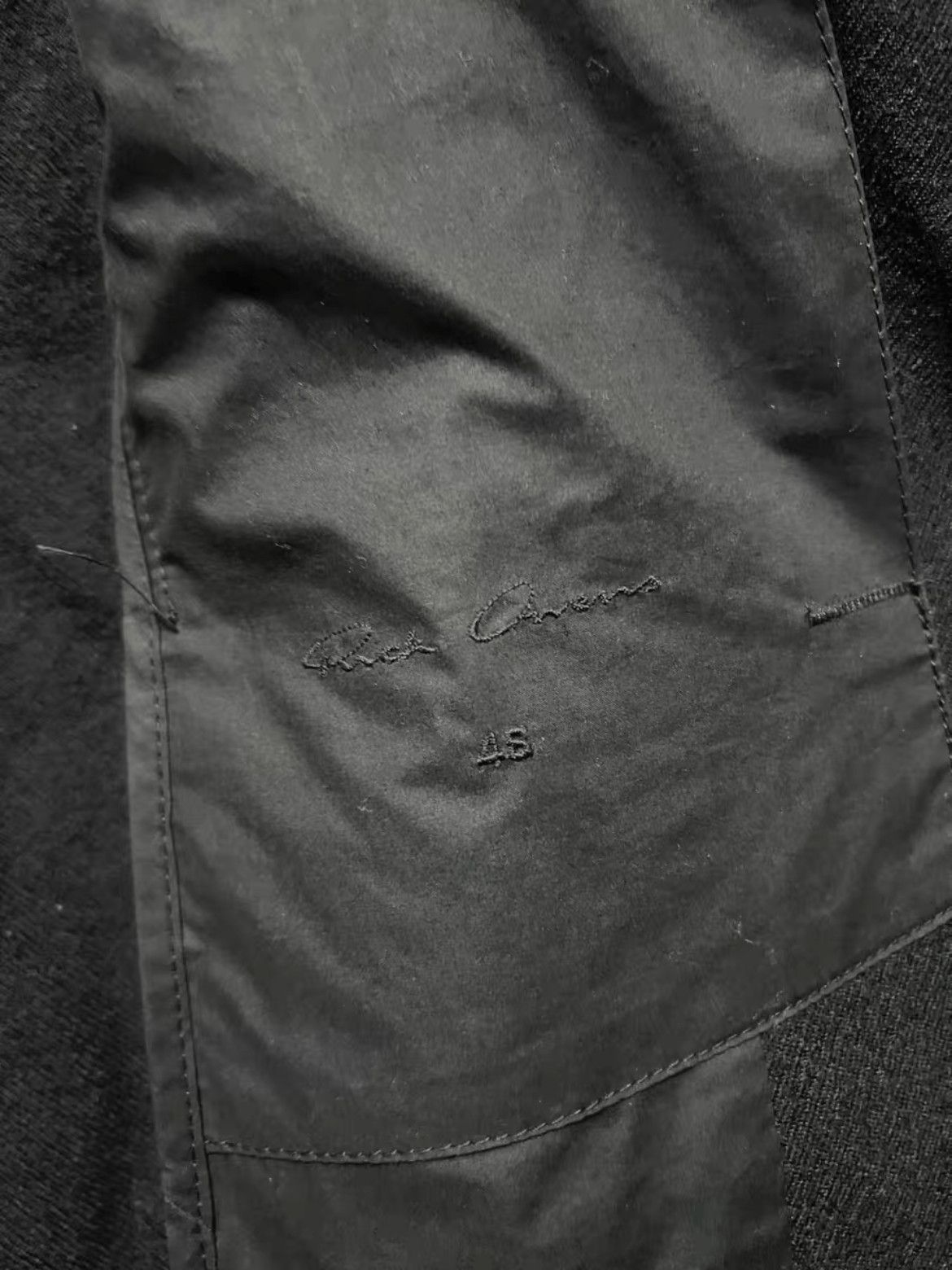 Rick Owens Rick Owens 16AW Main Line Joint Stitches Blazer Jacket Size US M / EU 48-50 / 2 - 6 Thumbnail