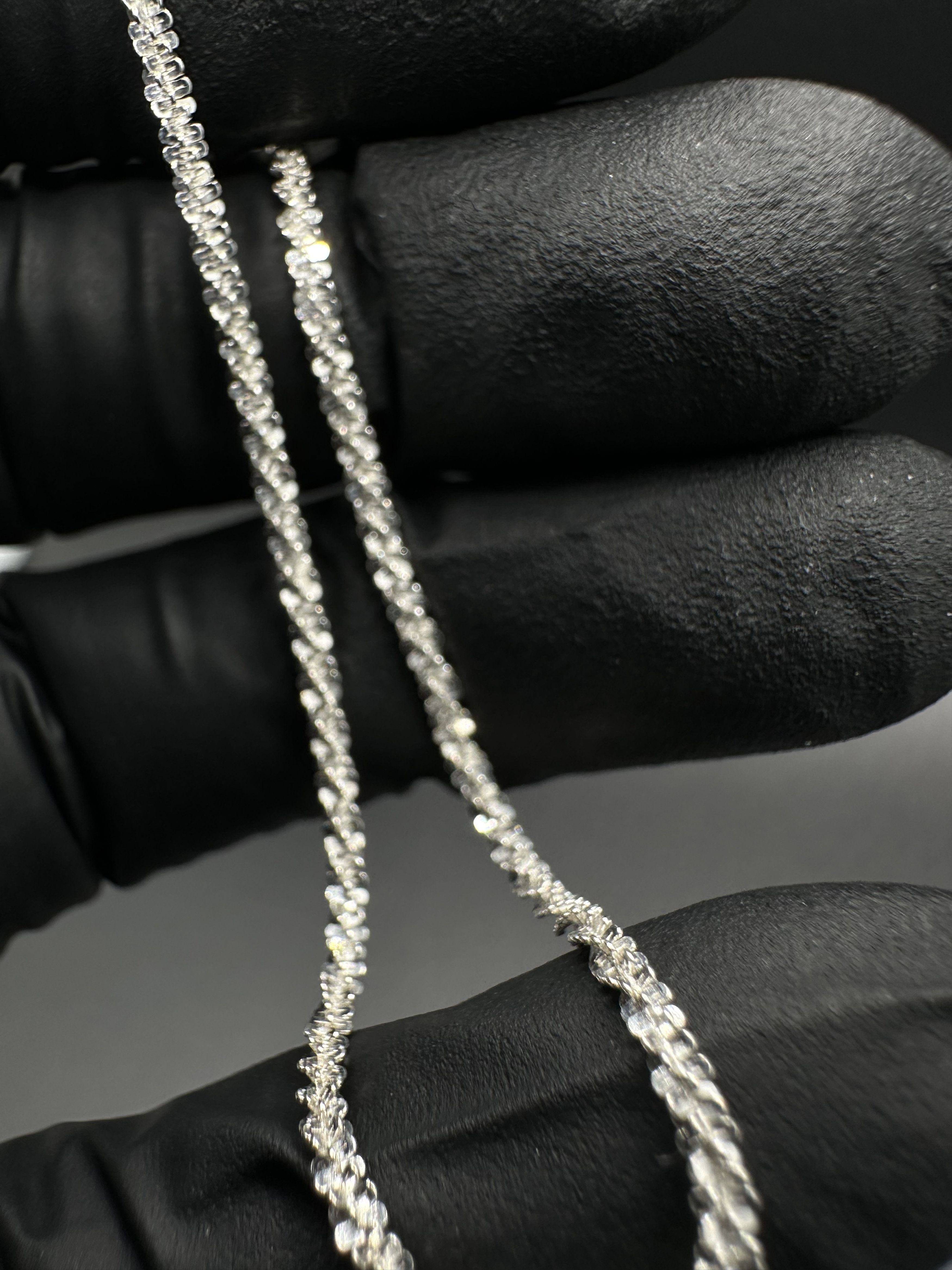 Jewelry STERLING SILVER 925 "TWISTED ROCK" BRACELET Size ONE SIZE - 2 Thumbnail