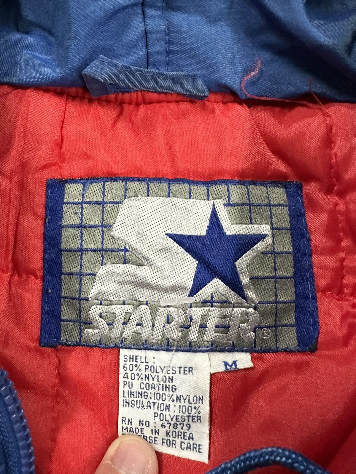 Vintage Vintage 90s Starter New York Giants Puffer Jacket NFL Size US M / EU 48-50 / 2 - 14 Thumbnail
