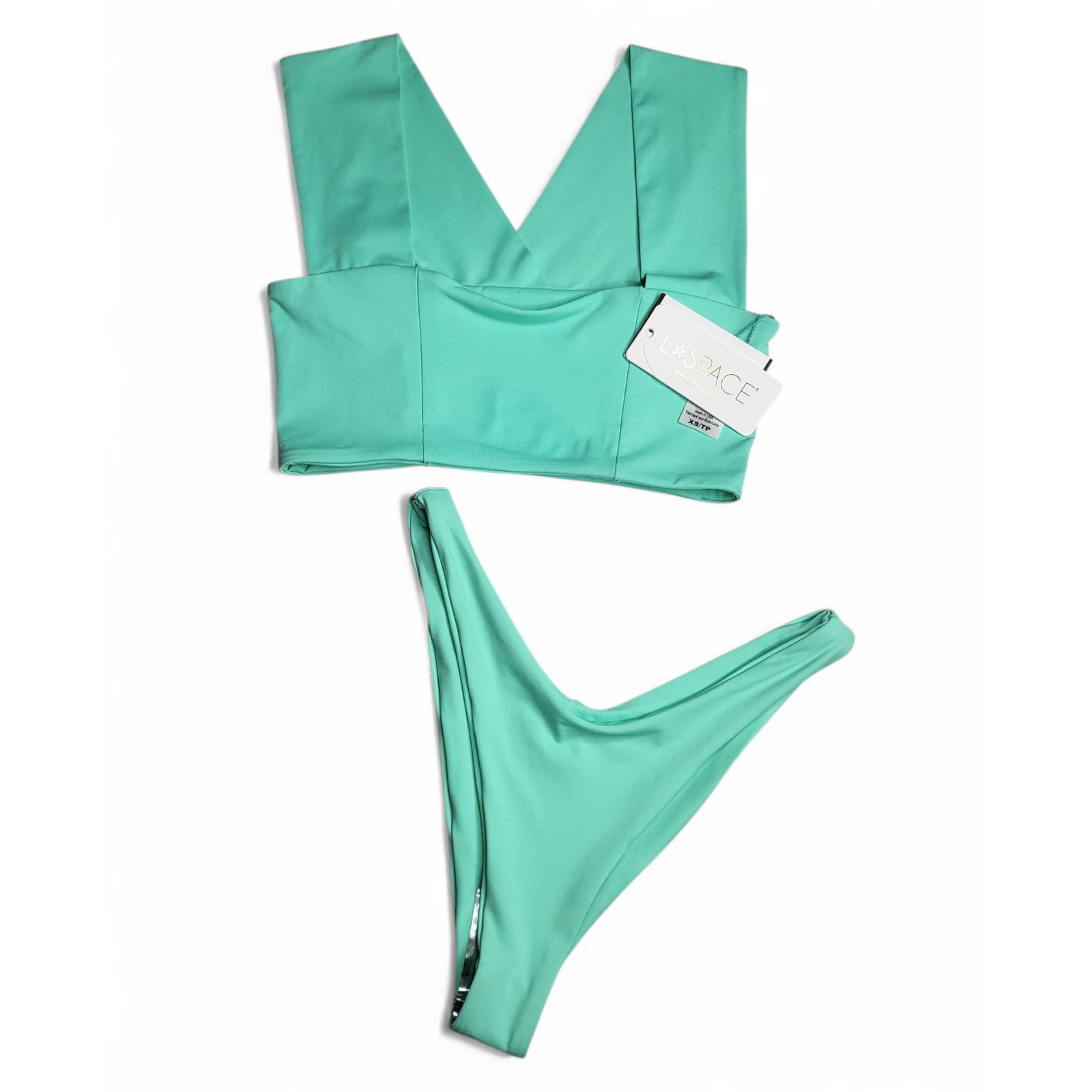 Other NWT L*SPACE Convertible Bikini SET Parker Top Cabana Bottom Size ONE SIZE - 5 Thumbnail