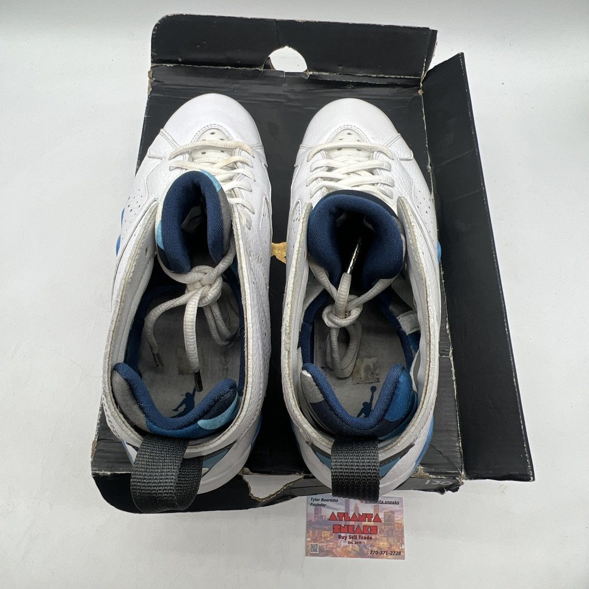 Jordan Brand Air Jordan 7 French blue Size US 10.5 / EU 43-44 - 7 Thumbnail