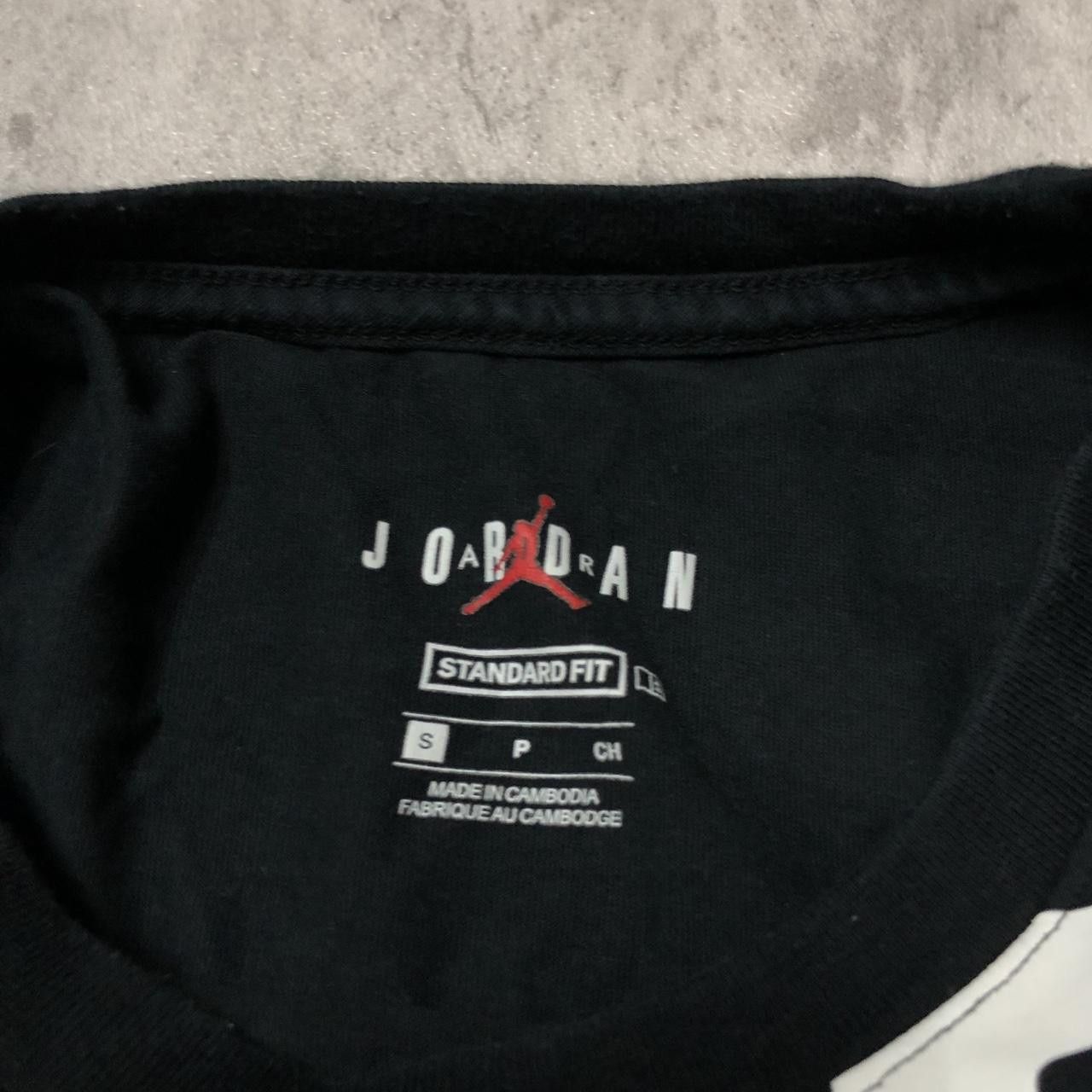 Other Jordan black T-shirt boxy Size US S / EU 44-46 / 1 - 3 Thumbnail