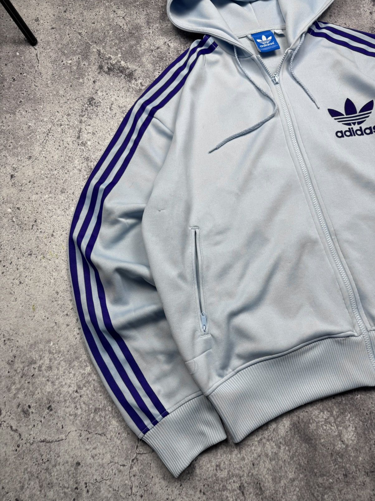 Adidas Vintage Adidas Y2K Firebird Striped Track Zip Hodie Japanese Size US XXL / EU 58 / 5 - 8 Thumbnail