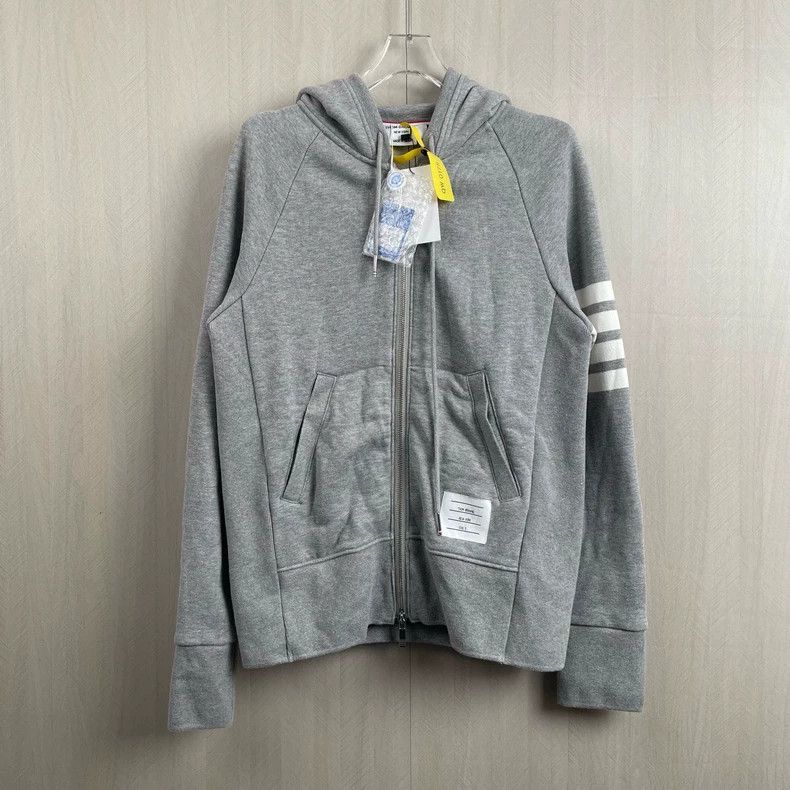 Thom Browne Thom Browne size2 Knitted zip jacket Size US M / EU 48-50 / 2 - 1 Thumbnail