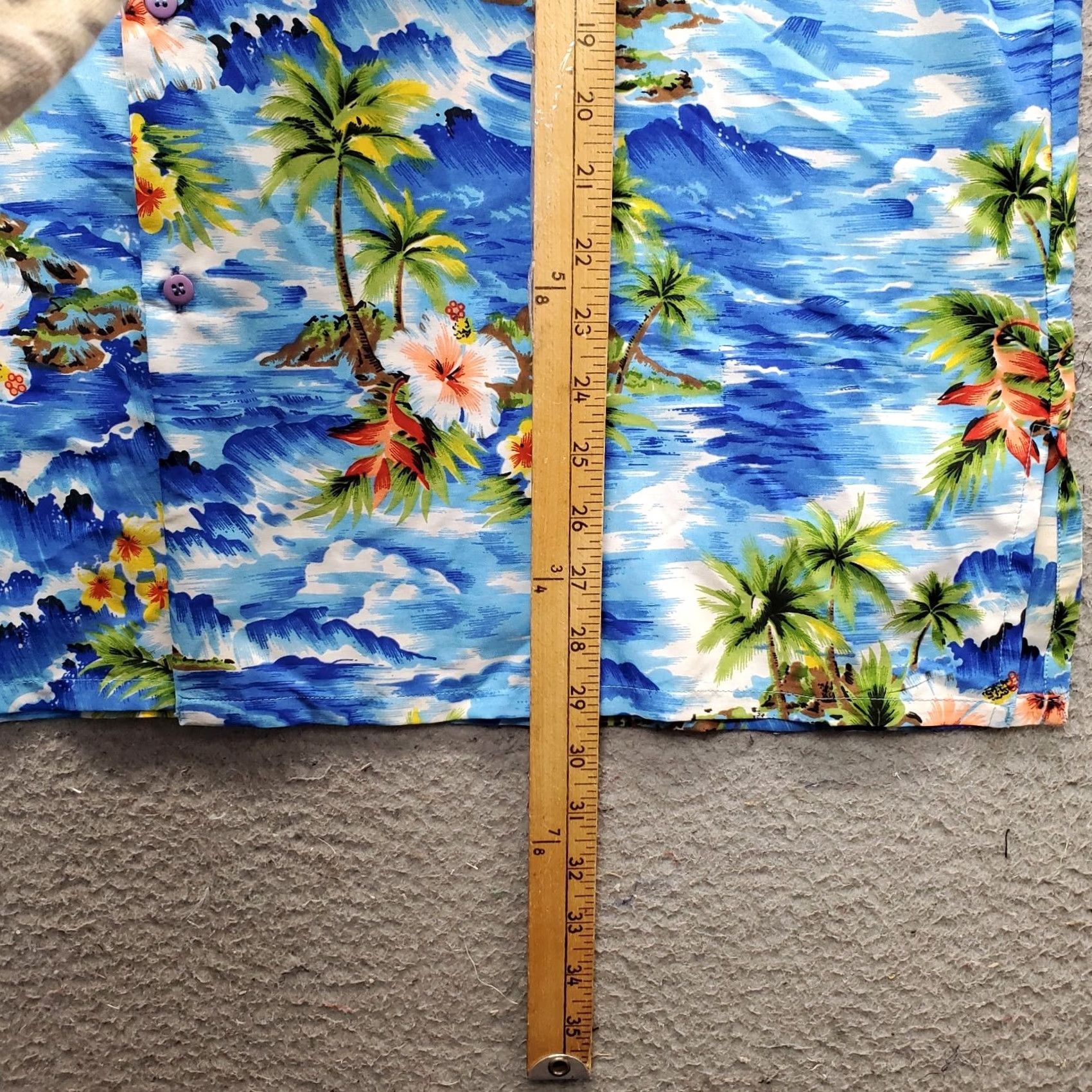 Vintage Magics Hawaiian Shirt Mens XL Multi Tropical Print Short Sleeve Button-Up EUC Size US XL / EU 56 / 4 - 3 Thumbnail