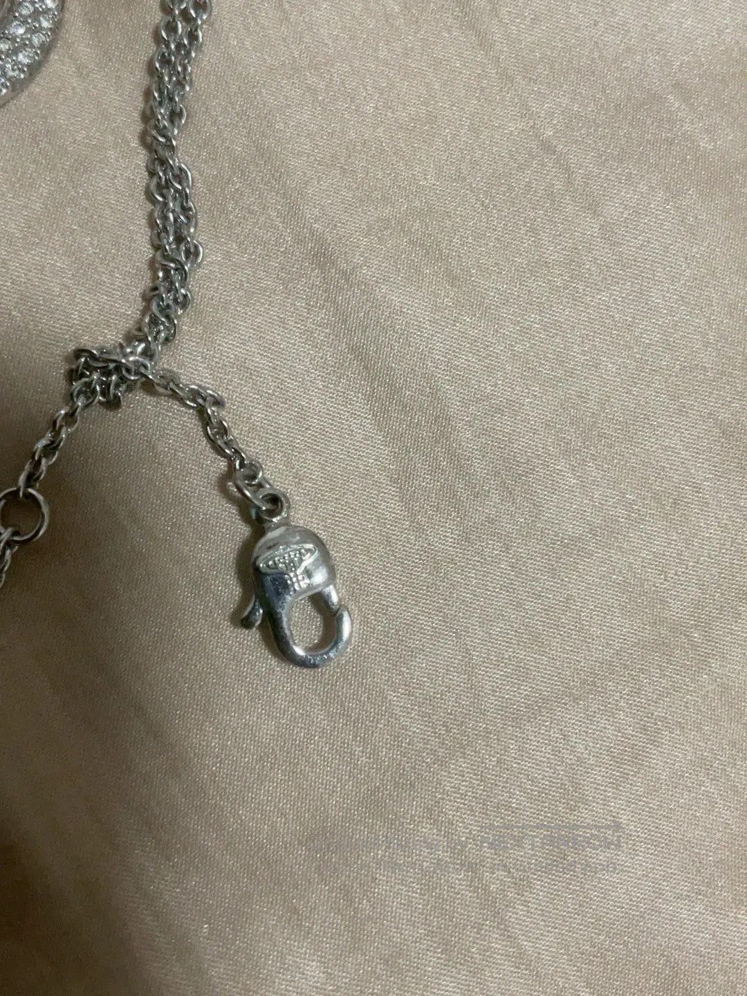 rare silver full rhinestone Sorada necklace.