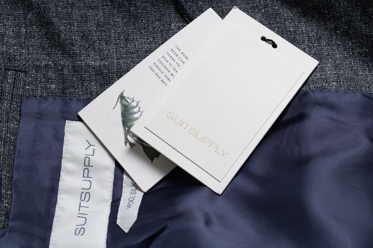 Suitsupply Suitsupply, grey Lazio single breasted suit Size 42L - 8 Thumbnail