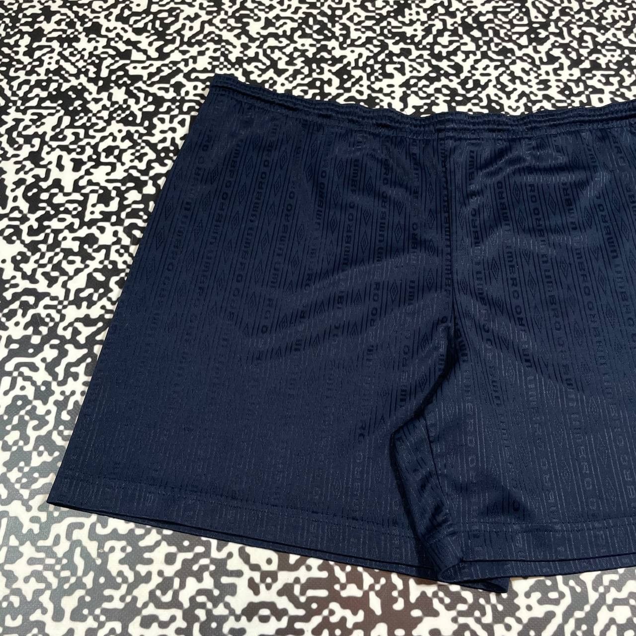 Umbro Vintage 90s Umbro Monogram Retro Casual Sports Style Shorts Size US 36 / EU 52 - 2 Thumbnail
