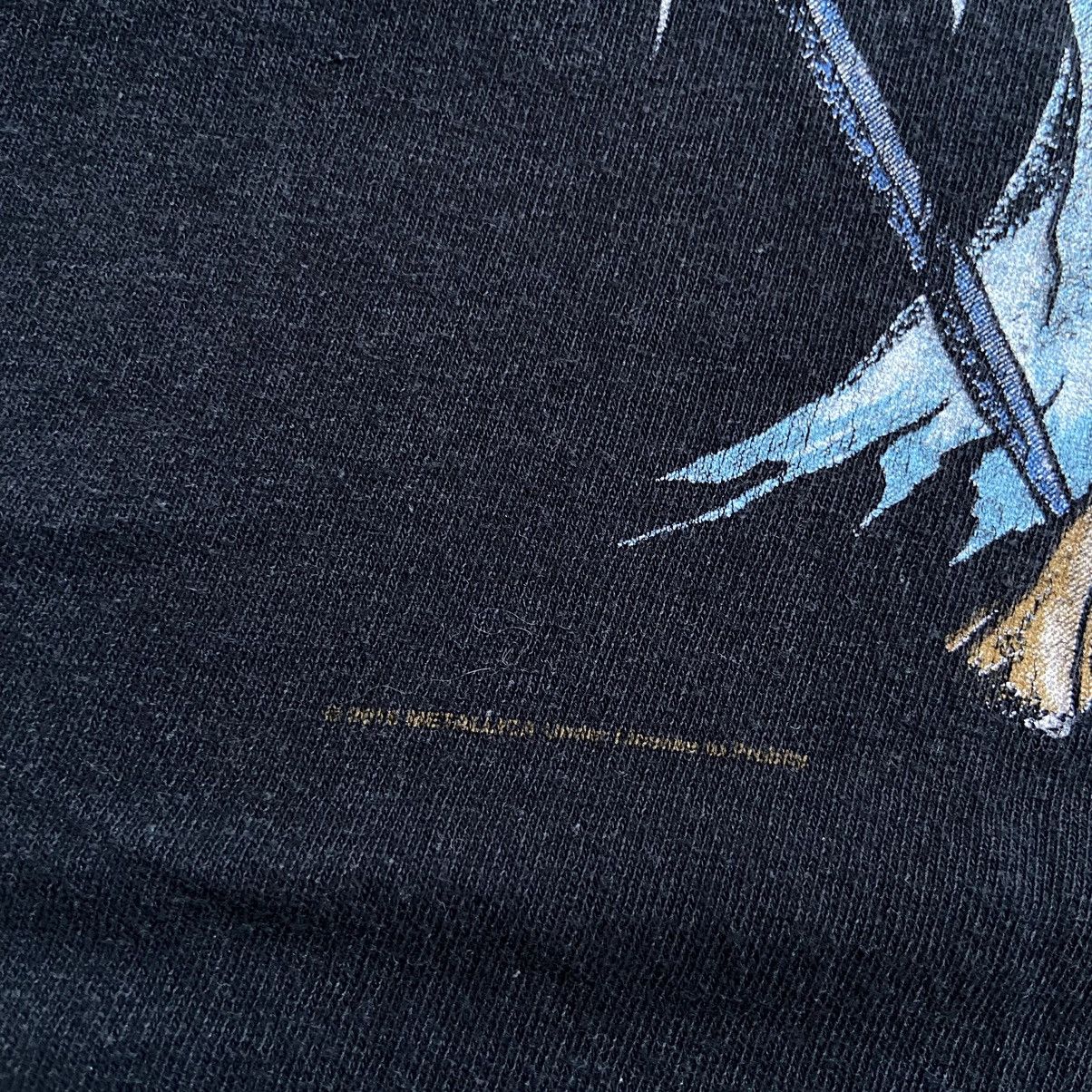Band Tees × Metallica × Vintage 📌 Vintage Metallica 2000s “Their money tips her scales” Tee Size US L / EU 52-54 / 3 - 5 Thumbnail