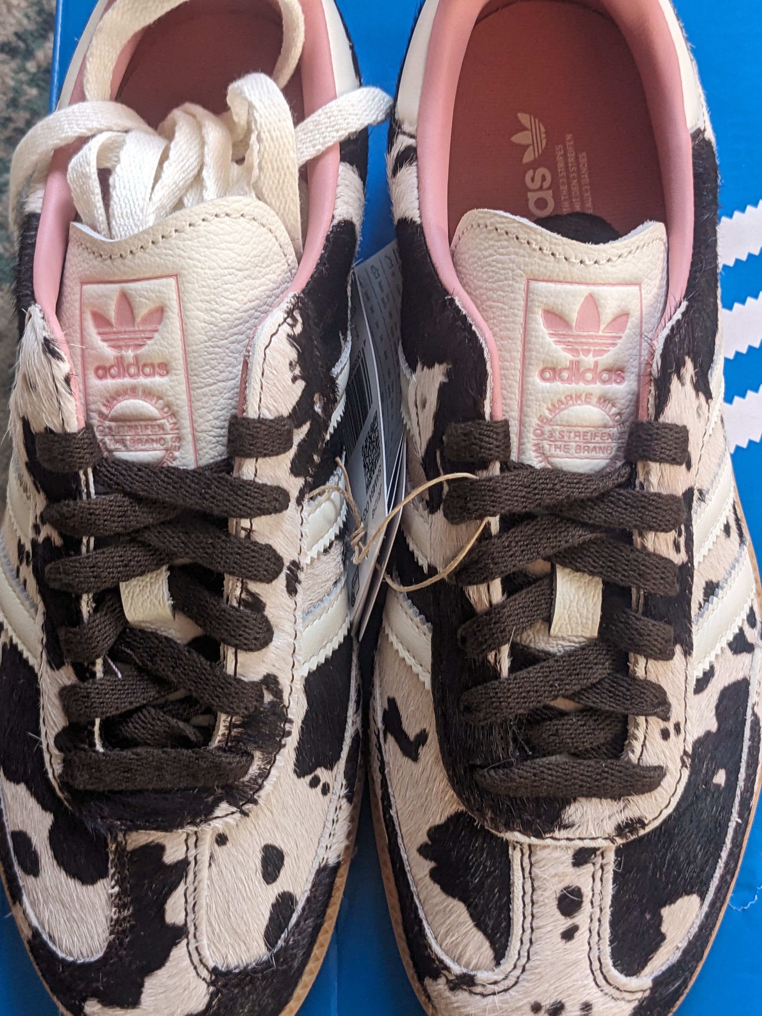 Adidas women's Adidas samba og cow print asos exclusive uk5 us6.5 Size US 6.5 / IT 36.5 - 6 Thumbnail