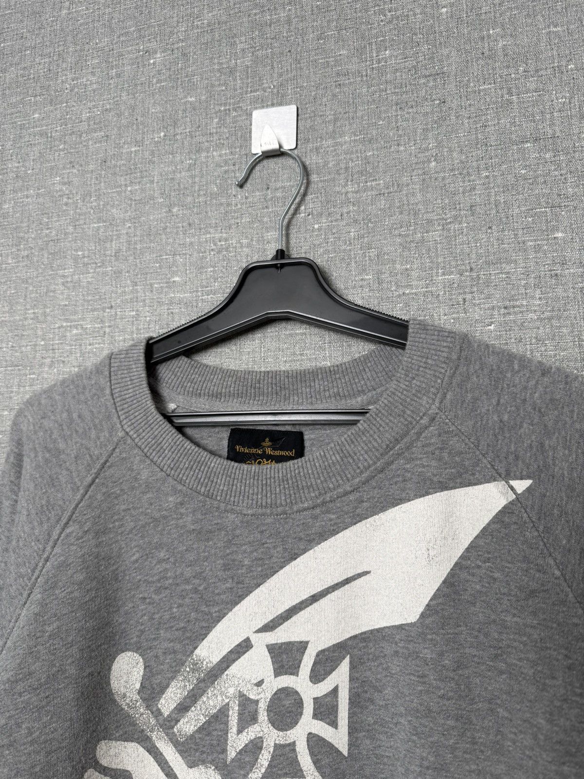 Vivienne Westwood Vivienne Westwood Anglomania Big Logo Crewneck Sweatshirt Size US L / EU 52-54 / 3 - 3 Thumbnail