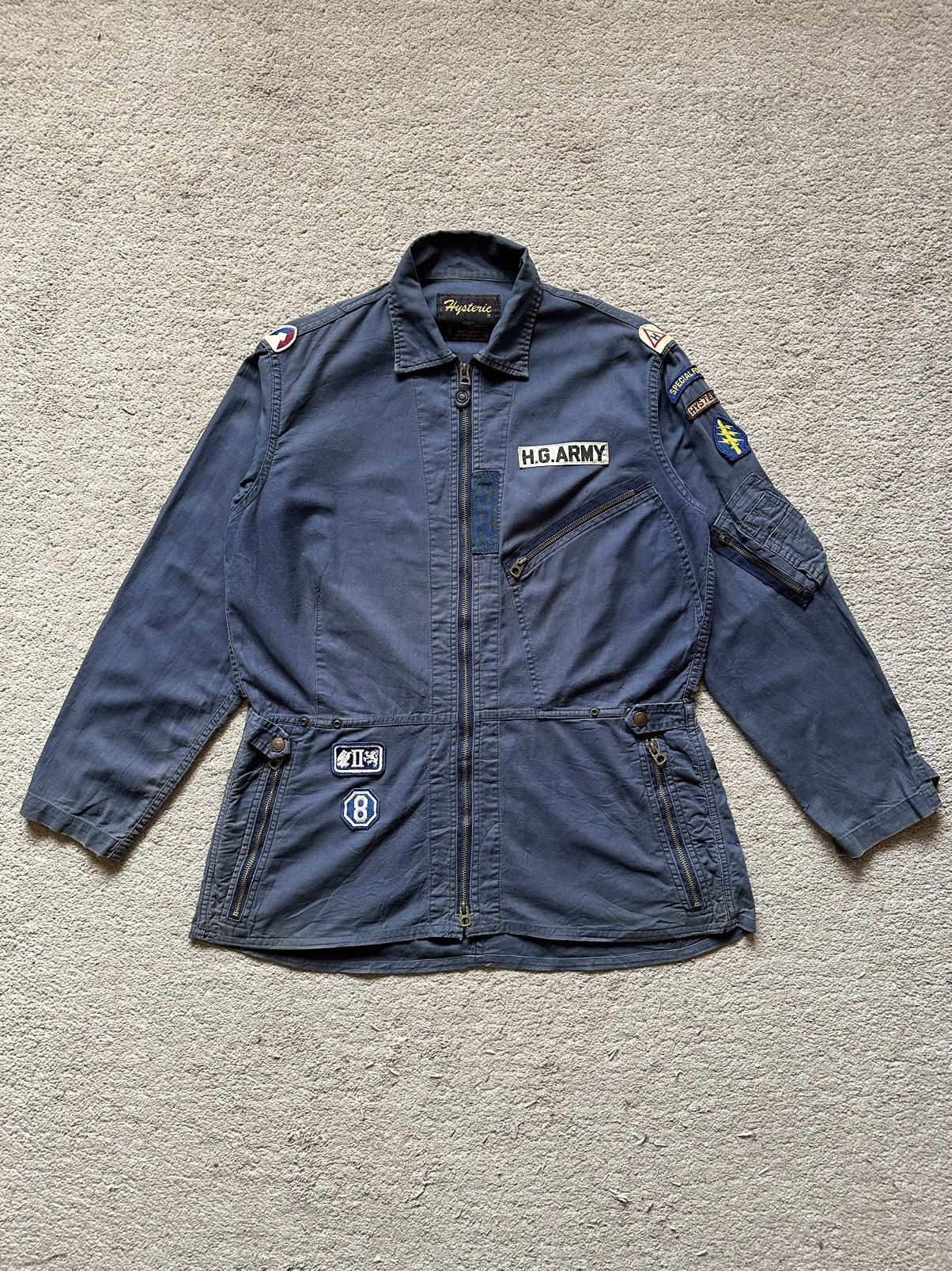 Hysteric Glamour 1990s Hysteric Glamours Air Force Jacket Size US L / EU 52-54 / 3 - 1 Thumbnail