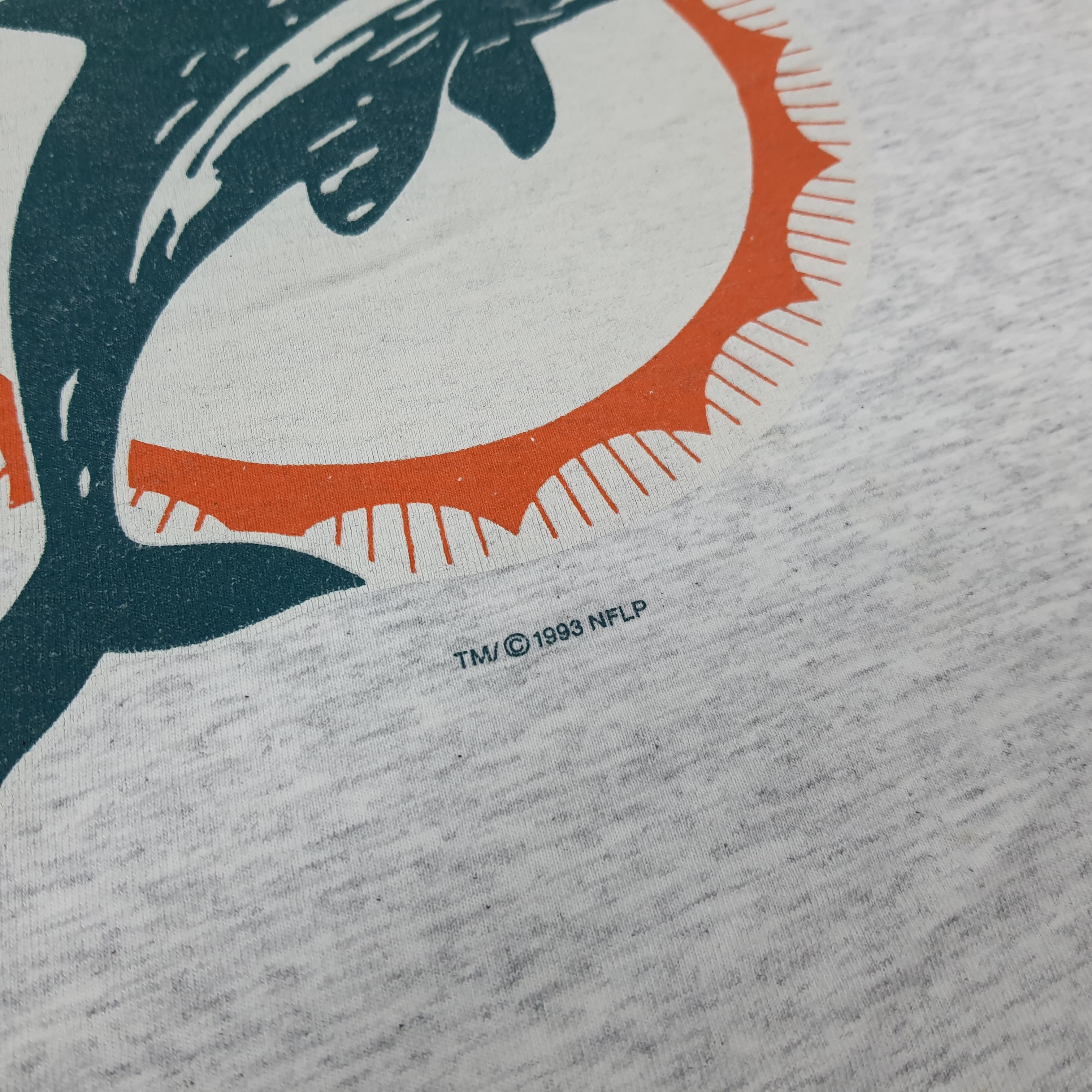 Starter Vintage 90s Miami Dolphins NFL Single Stitch Tshirt C276N80 Size US M / EU 48-50 / 2 - 3 Thumbnail