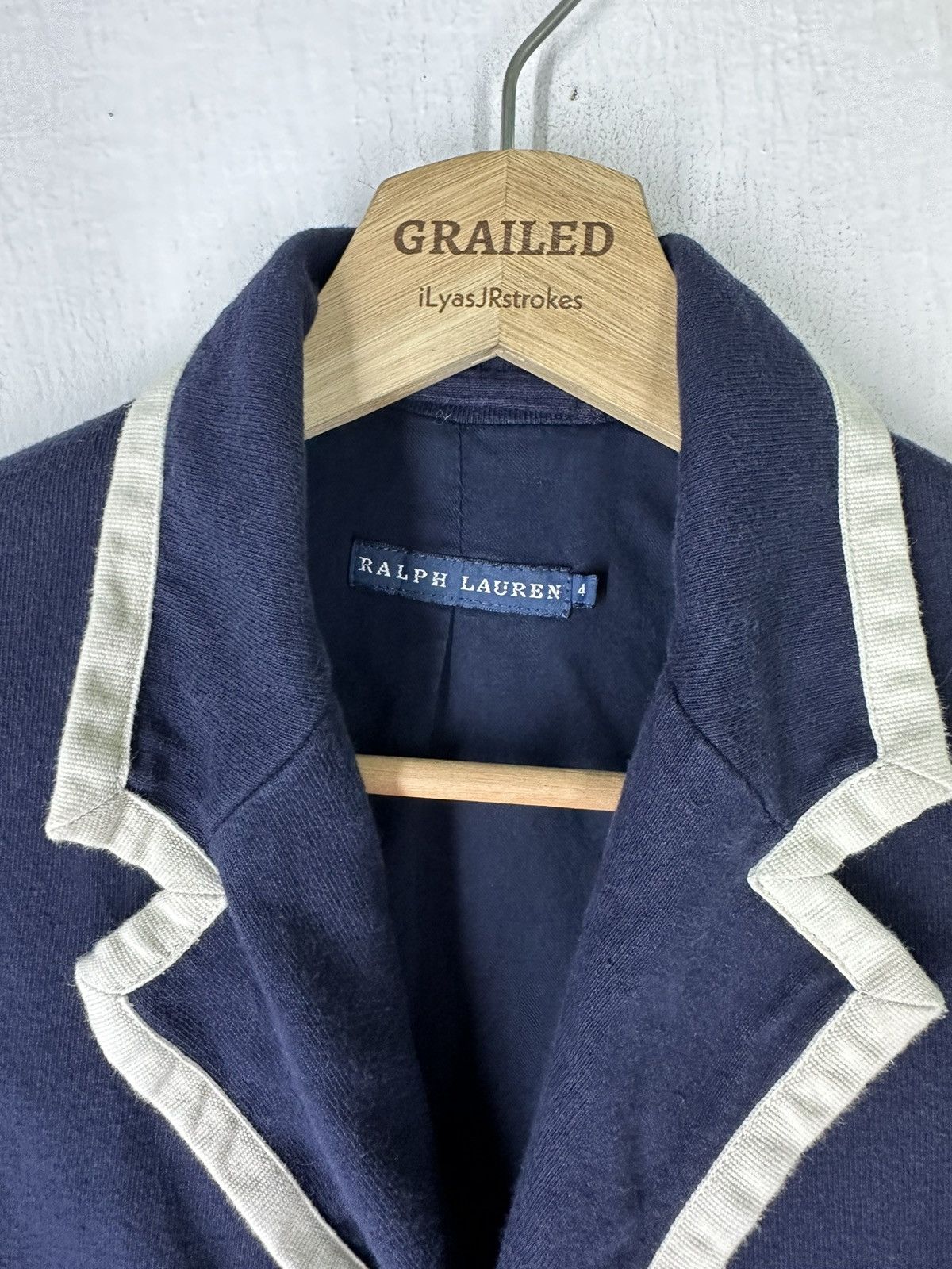 Polo Ralph Lauren × RRL Ralph Lauren × Ralph Lauren Vintage Ralph Lauren School Blazer Size US S / EU 44-46 / 1 - 12 Thumbnail