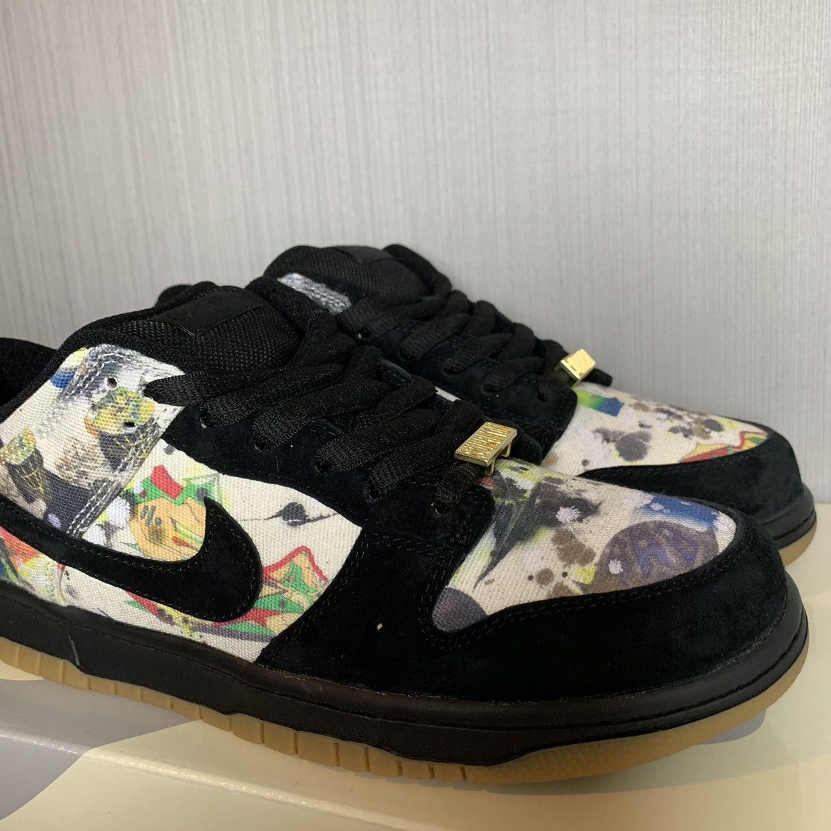 Nike × Supreme Supreme Nike SB Dunk Low Rammellzee Size US 10 / EU 43 - 8 Thumbnail