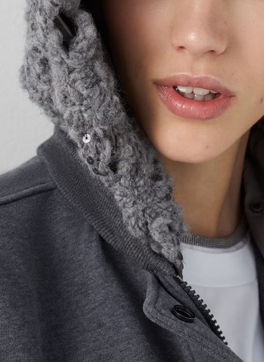 Brunello Cucinelli o1la1rc1a0325 Cardigan Sweatshirt in Grey Size XL / US 12-14 / IT 48-50 - 6 Thumbnail