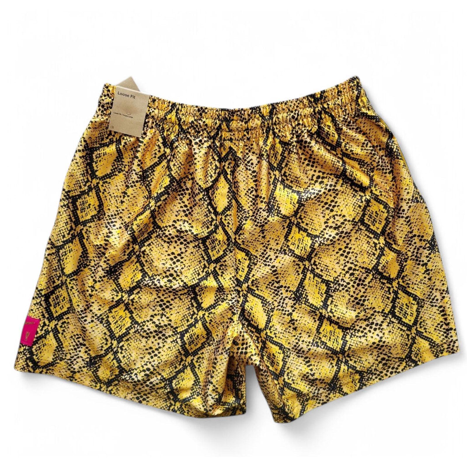 Nike NWT NIKE Rebel Fly Snake Print Women's Basketball Shorts LG Size 32" / US 10 / IT 46 - 8 Thumbnail