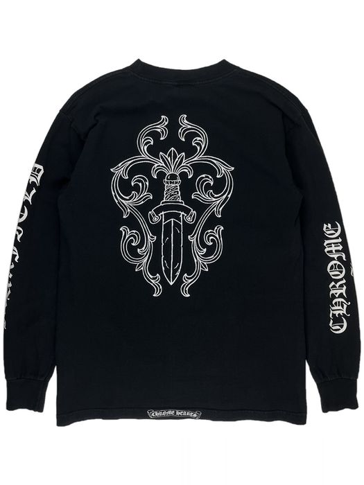 Vintage Chrome Hearts Maxfield Los Angeles Longsleeve Tshirt | Grailed