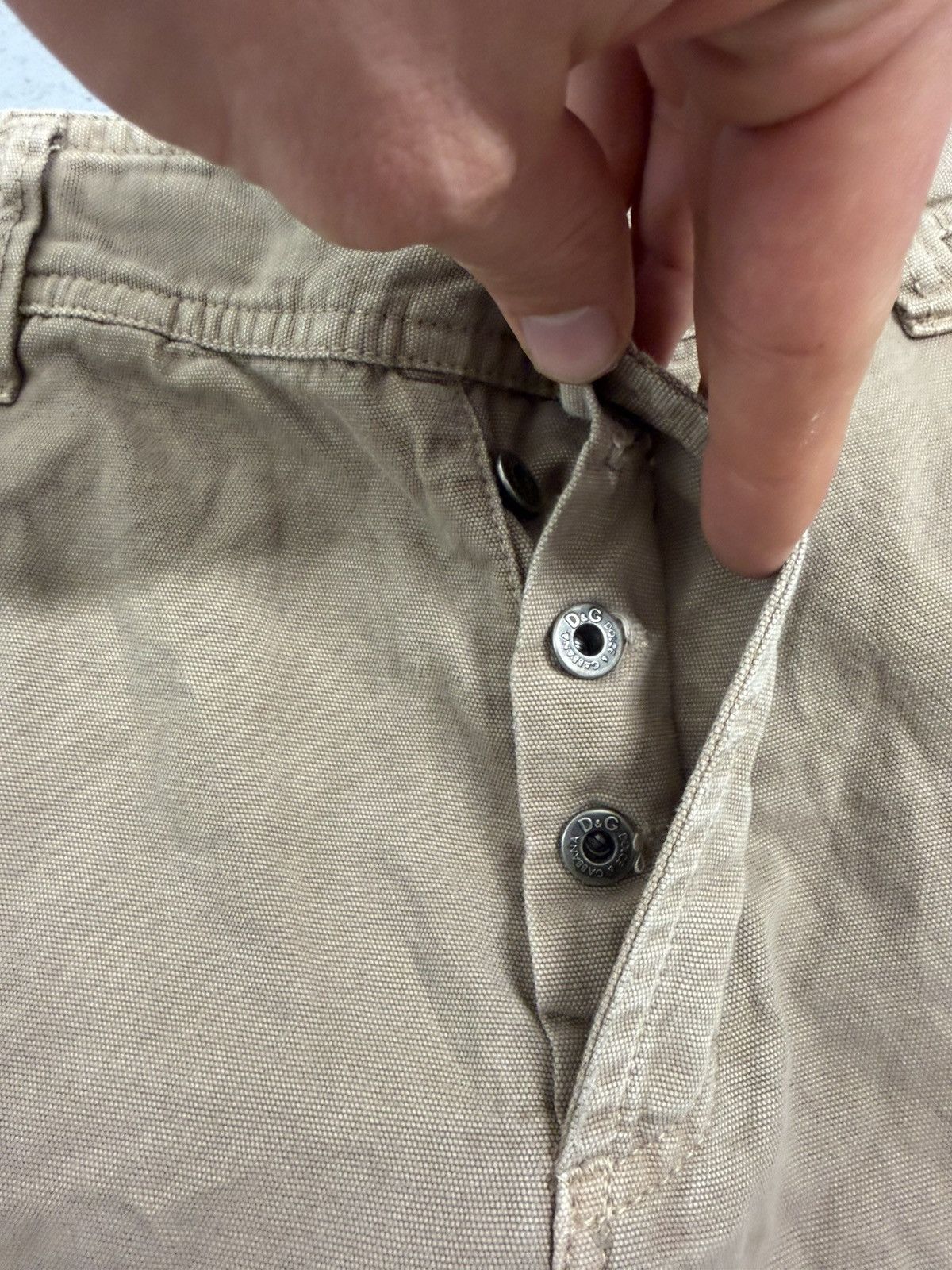Dolce & Gabbana Dolce & Gabbana S/S 2005 Cargo Multi-pocket 3/4 Shorts Size US 33 - 8 Thumbnail