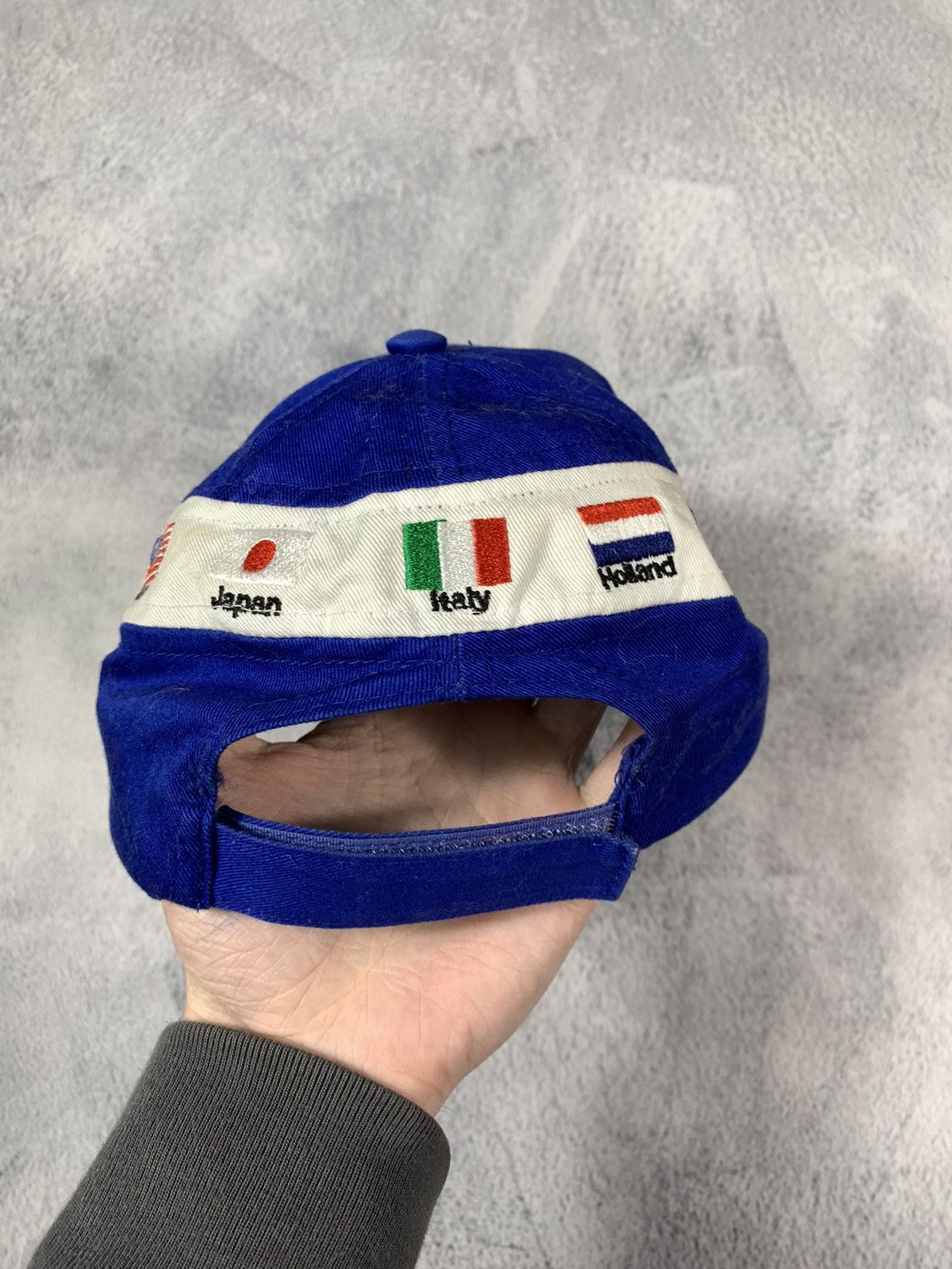 Vintage Vintage 90s style Italy World Cup streetwear blokecore cap Size ONE SIZE - 5 Thumbnail