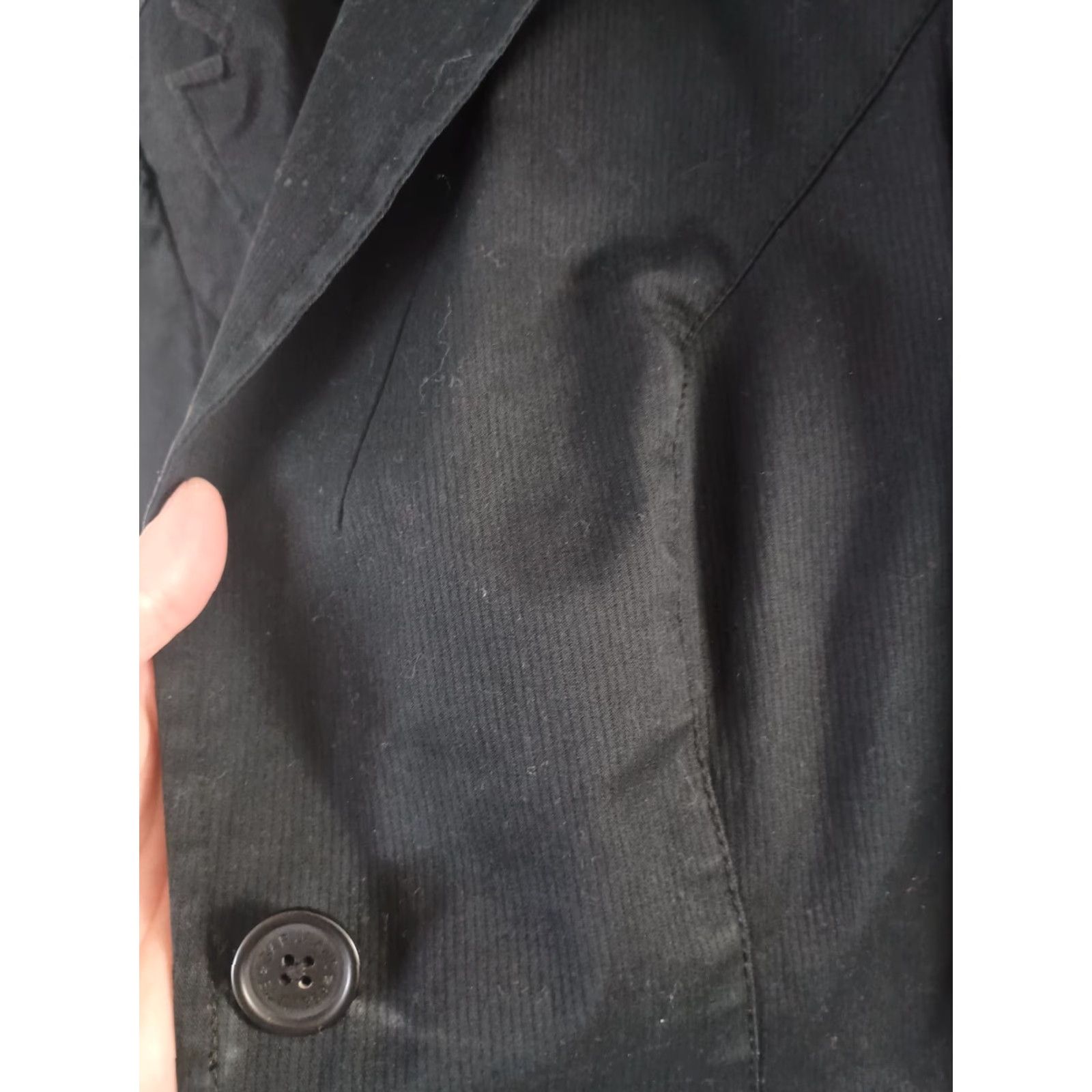 Gap VINTAGE Gap Blazer Women Black One Button Size 4 Cotton Basic Jacket 98% Cotton Spandex (Made in Thailand) Womens Size S / US 4 / IT 40 - 5 Thumbnail