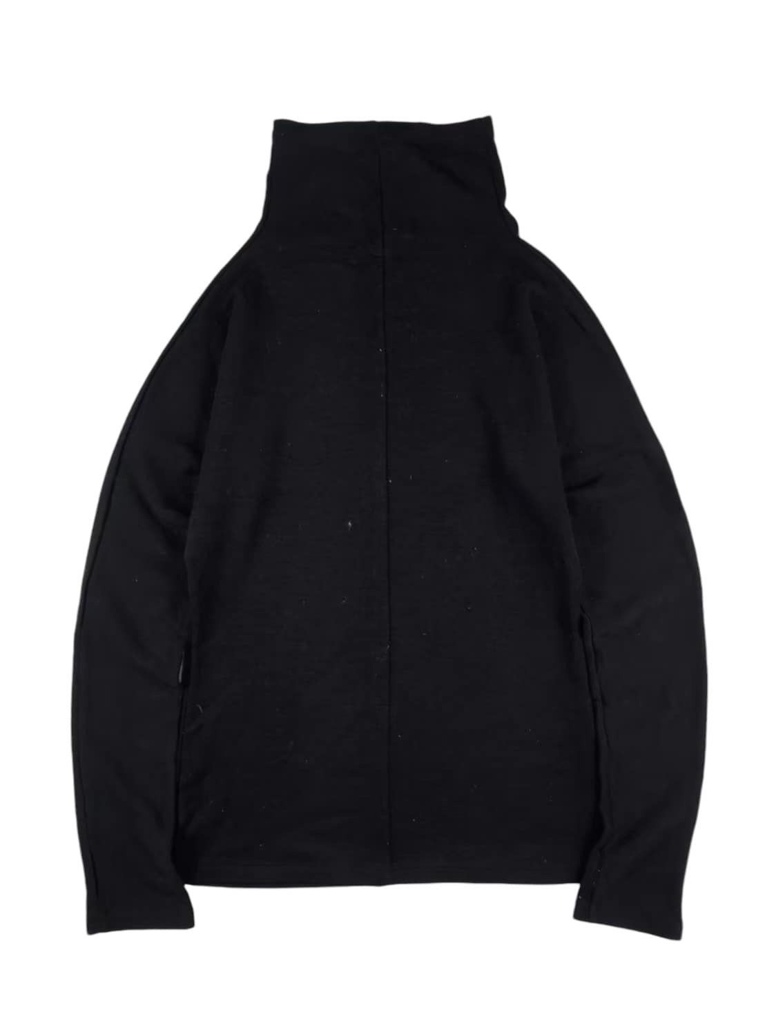Yohji Yamamoto Yohji Yamamoto Turtle neck Black Size US M / EU 48-50 / 2 - 2 Thumbnail