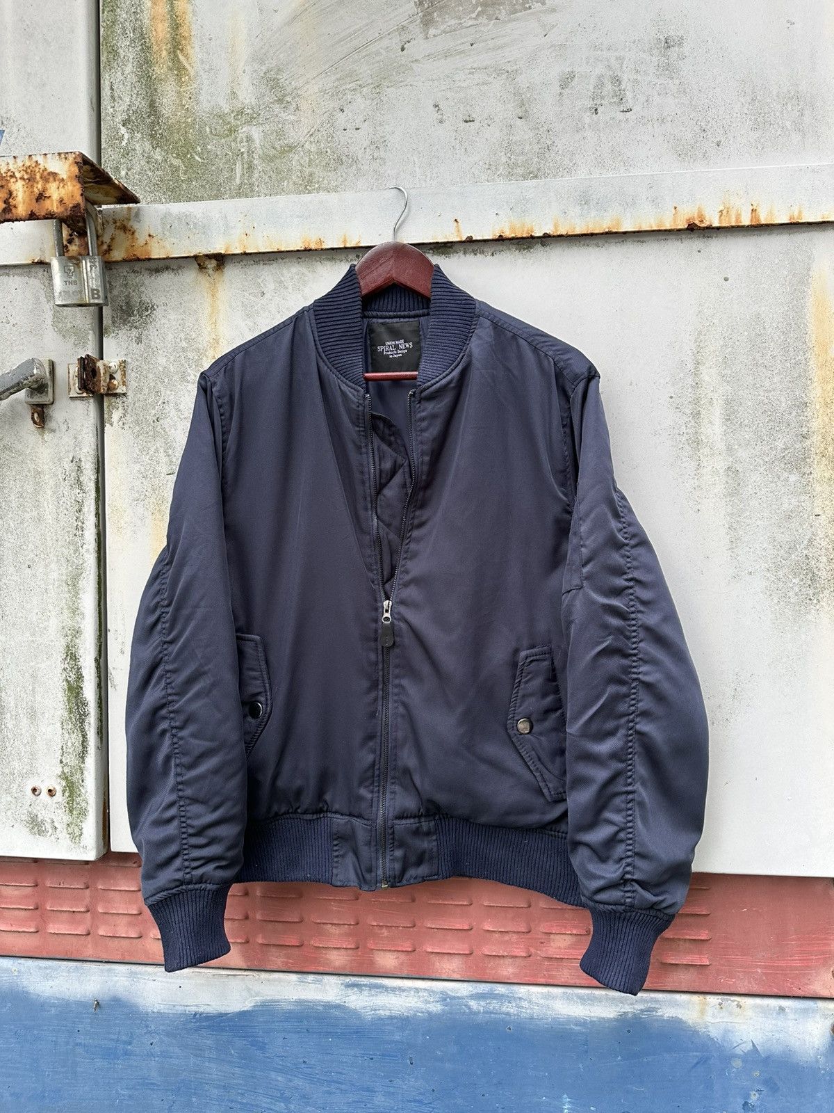 Designer × Japanese Brand ATSUKI ONISHI CROPED BOMBER JACKET