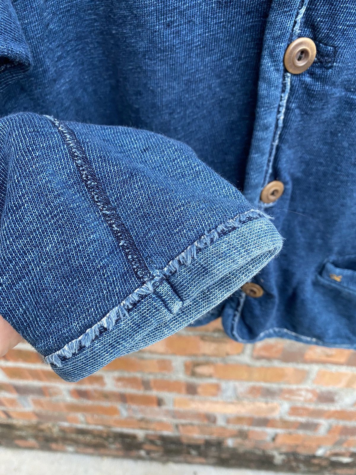 45rpm 1990s Indigo hoodie Size US S / EU 44-46 / 1 - 9 Thumbnail