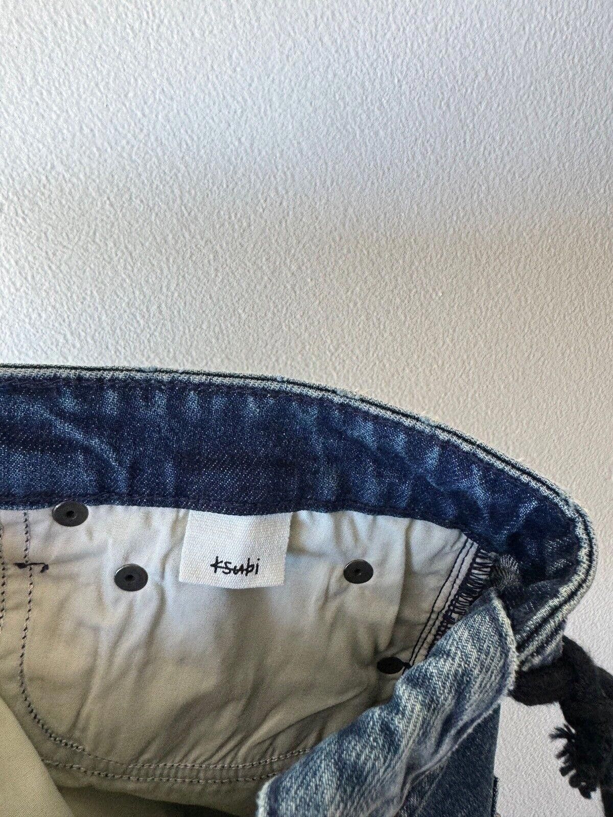 Ksubi new Ksubi mens denim jean chitch 32 small medium hilite blue Size US 32 / EU 48 - 8 Thumbnail
