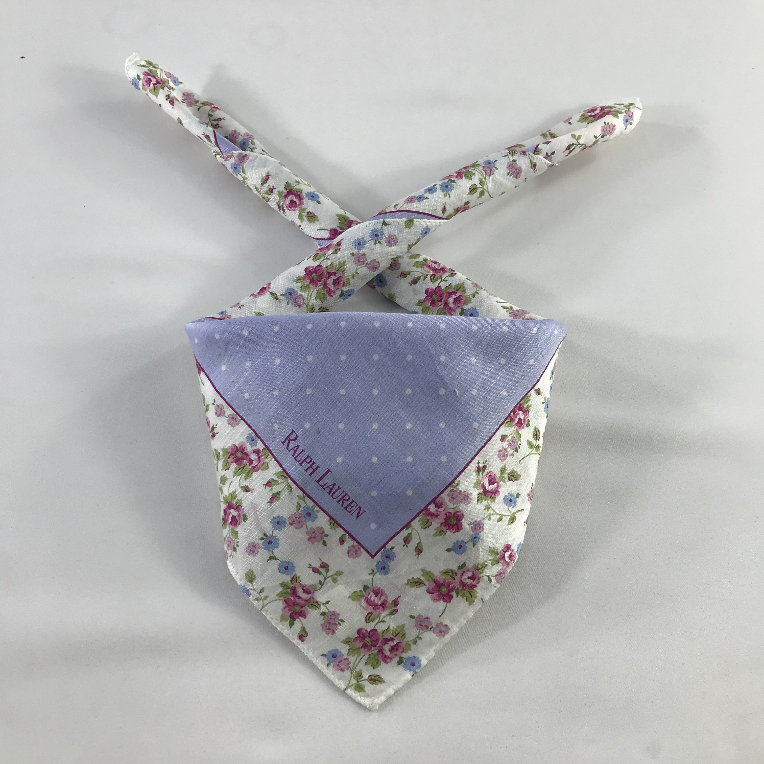 Ralph Lauren × Vintage Ralph Lauren Bandana / Handkerchief / Neckerchief - S378 Size ONE SIZE - 3 Thumbnail