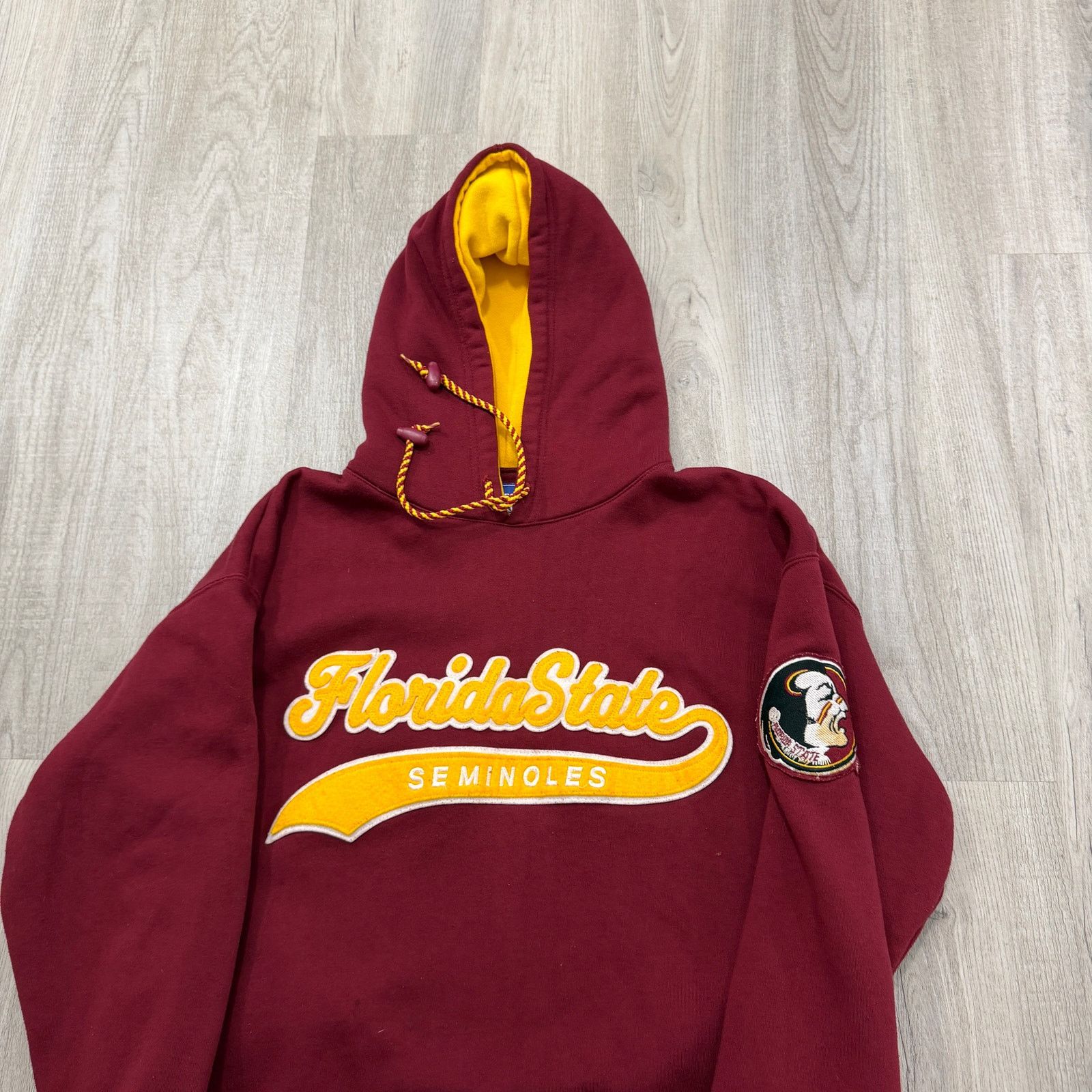 Starter Vintage Starter Florida State Seminoles Hoodie Men's Large Size US L / EU 52-54 / 3 - 2 Thumbnail
