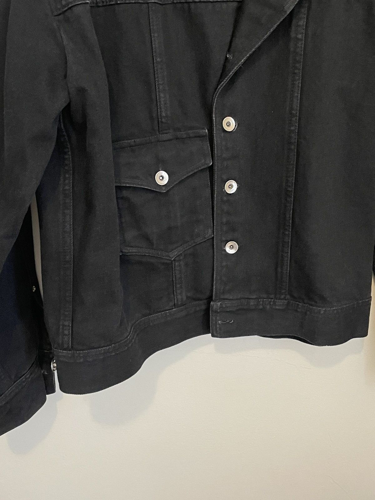 Other Sofia Metsoviti AW 2016 Black Denim Jacket Size US M / EU 48-50 / 2 - 3 Thumbnail