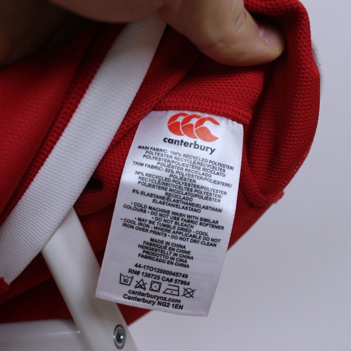 Canterbury of New Zealand Canterbury Rugby Britich & Irish Lions 2020/2021 Home Jersey Size US XXL / EU 58 / 5 - 10 Thumbnail