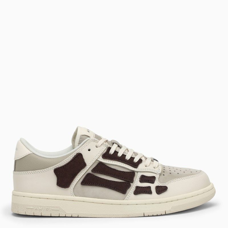 image of Amiri Skeltop Low Beige/brown Trainer Shoes, Men's (Size 8)