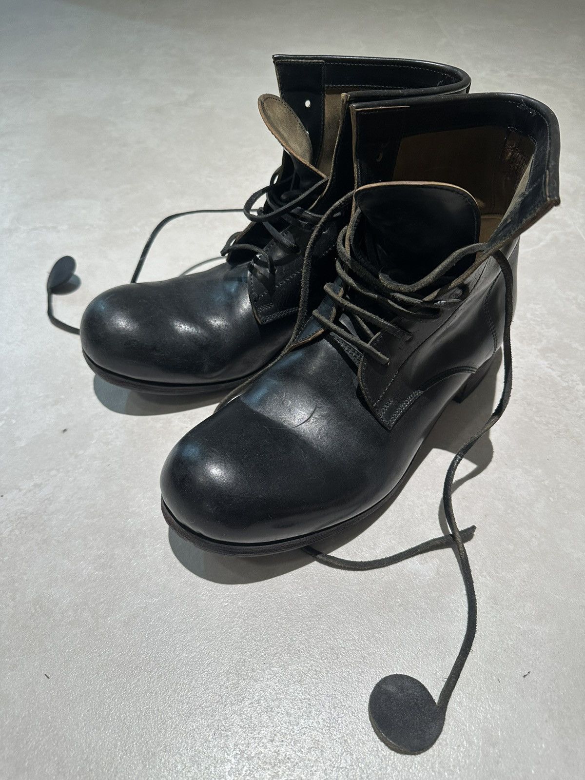 Carpe Diem S52M Boots, Horween, Black OG Size US 7 / EU 40 - 6 Thumbnail
