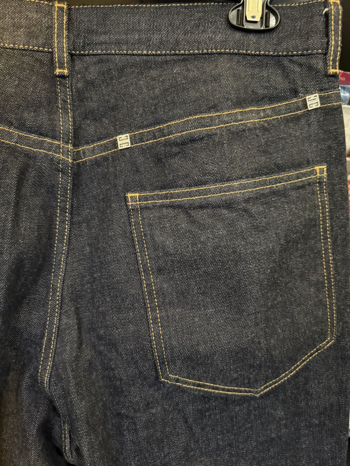 Givenchy Givenchy Classic 5-Pocket Raw Denim Jeans Size US 31 - 4 Thumbnail