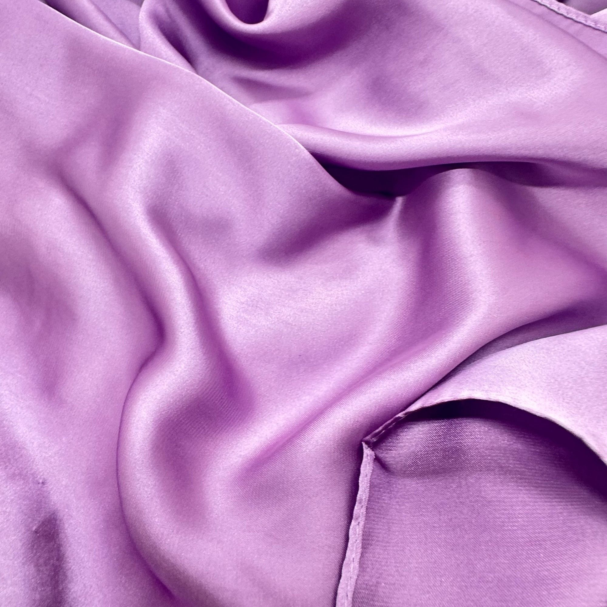 Other New Elegant Bandana Square Scarf Classic Violet Solid Wrap S Size ONE SIZE - 3 Thumbnail