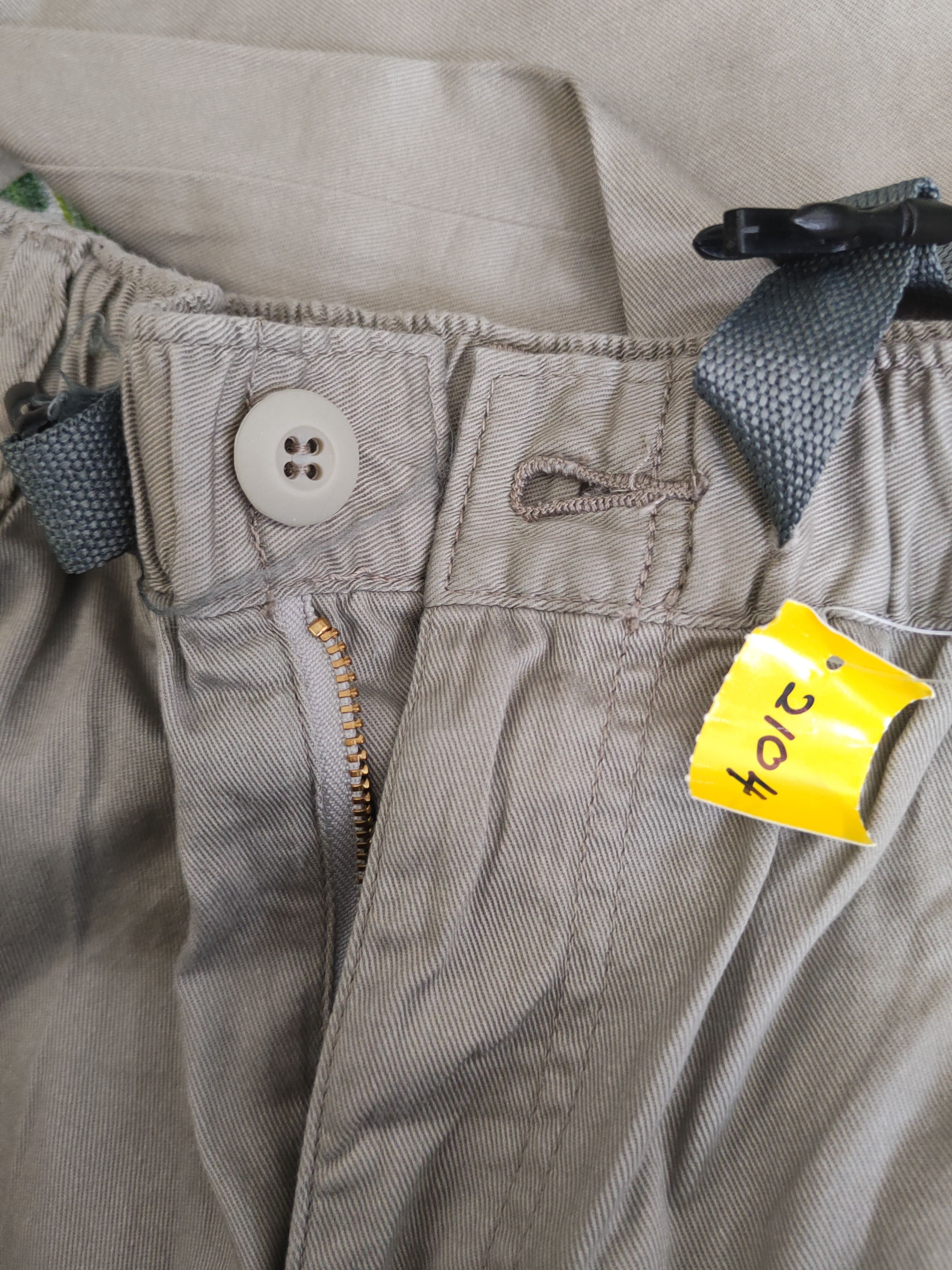 Japanese Brand DL Japanese Brand Gray Multipocket Cargo Pants #2104 Size US 30 / EU 46 - 16 Thumbnail
