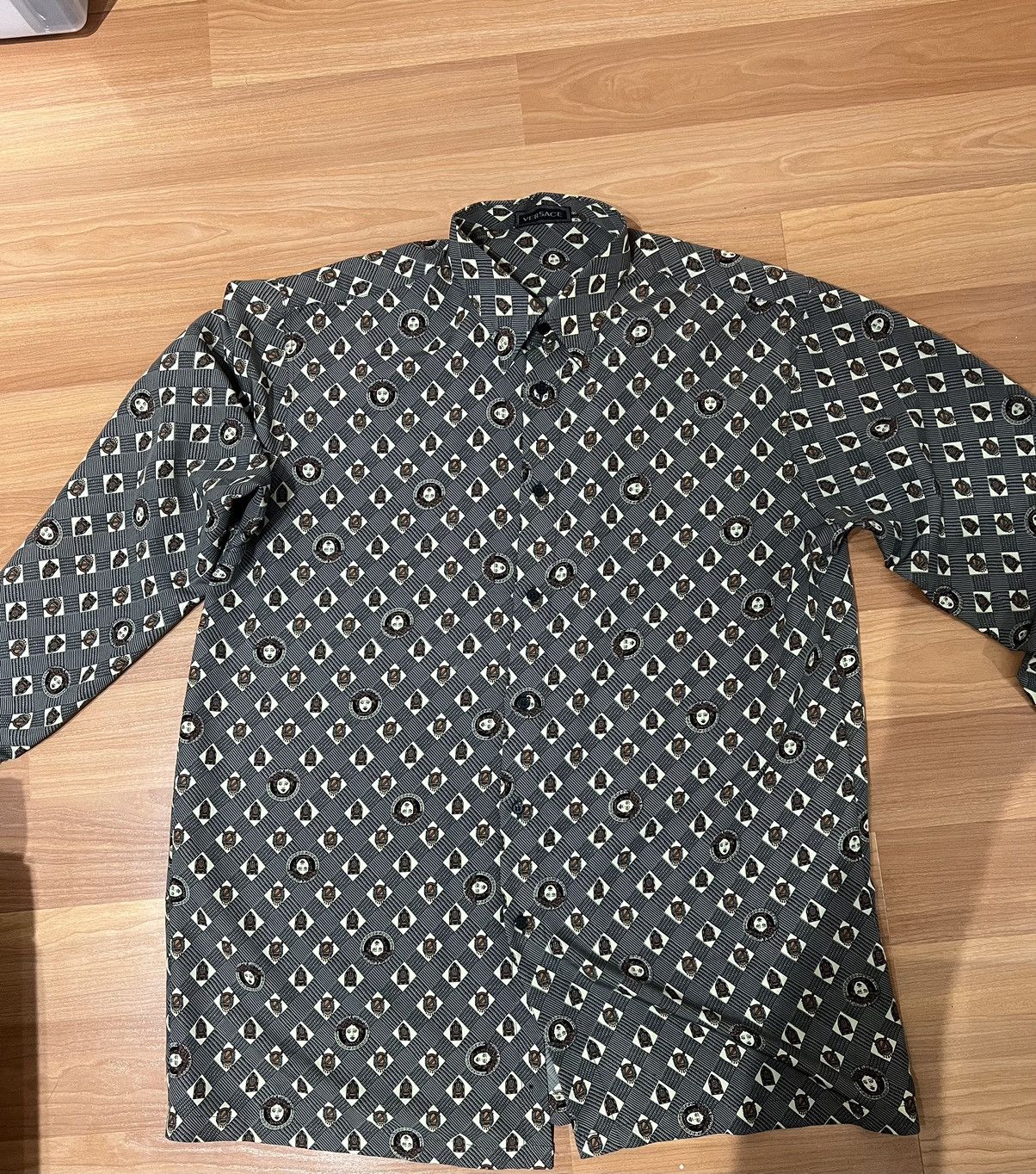 Versace Versace shirt Size US XL / EU 56 / 4 - 1 Thumbnail