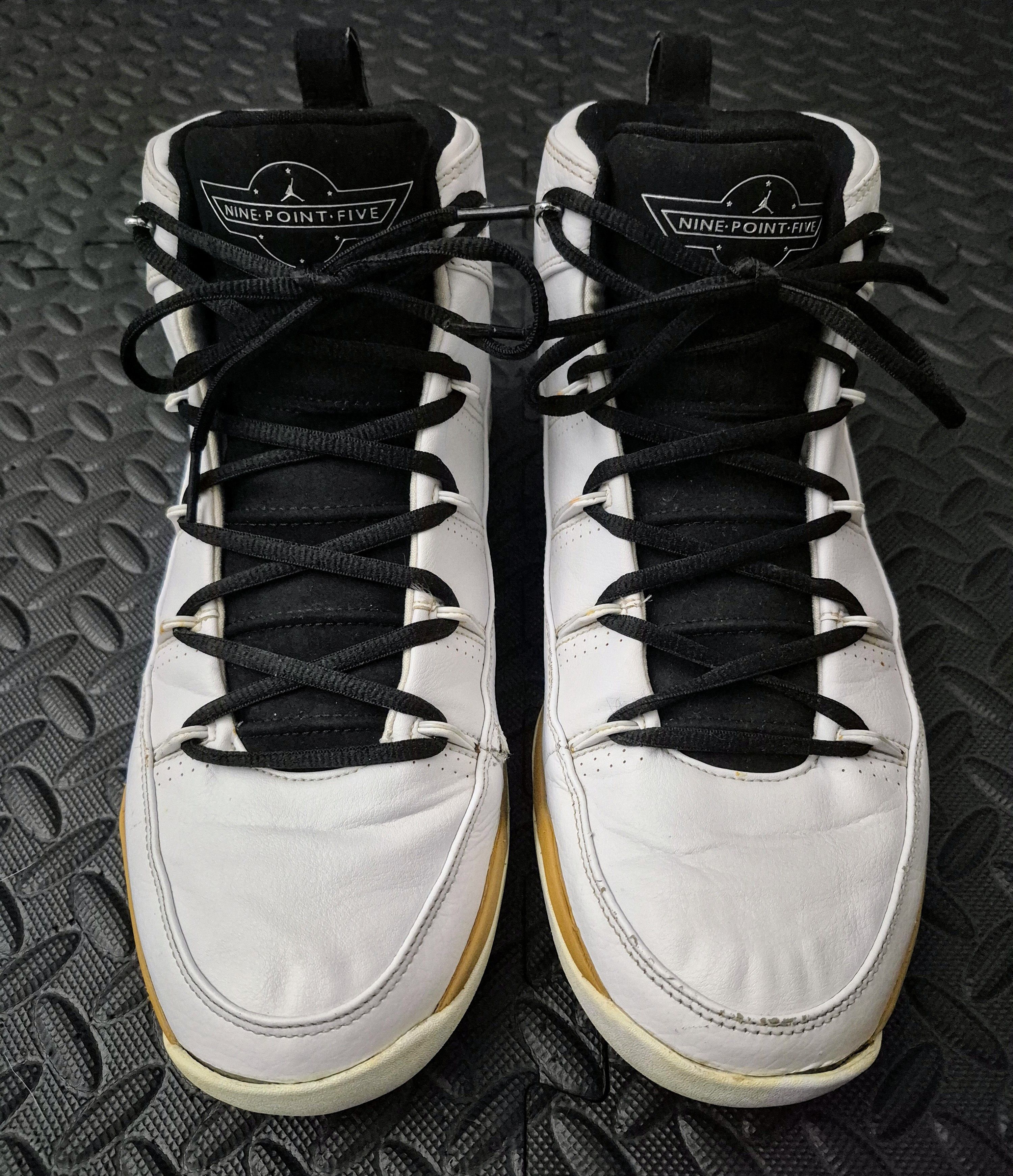 Jordan Brand Size 12M - Jordan 9.5 Team 'White Miners Gold' (314308-111) Size US 12 / EU 45 - 4 Thumbnail