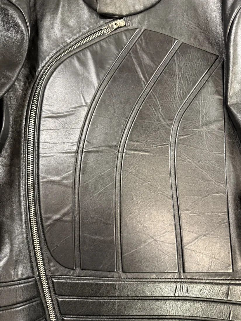 Bottega Veneta FW2019 Bottega Veneta Black Padded Asymmetrical Leather Jacket by Daniel Lee Size US M / EU 48-50 / 2 - 10 Thumbnail