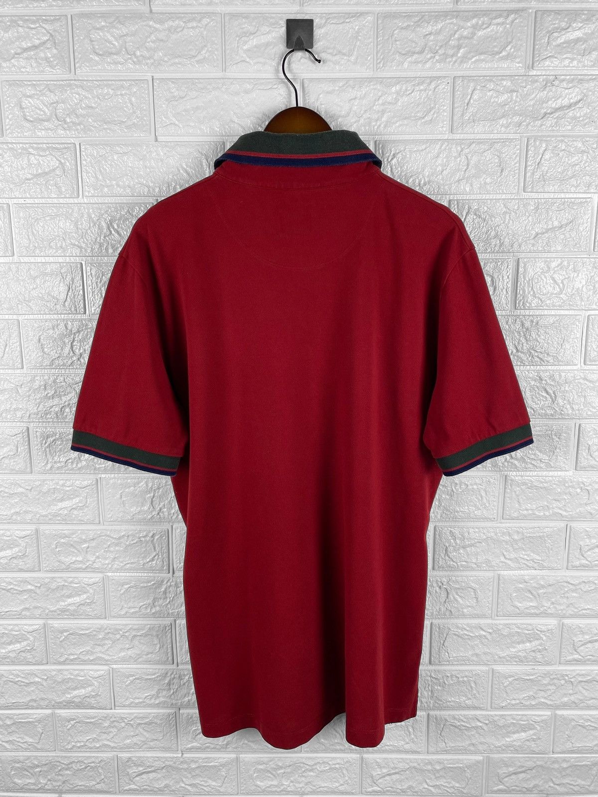 Vivienne Westwood Vivienne Westwood Black Polos T-Shirt Stripes Collar Size US XXL / EU 58 / 5 - 8 Thumbnail