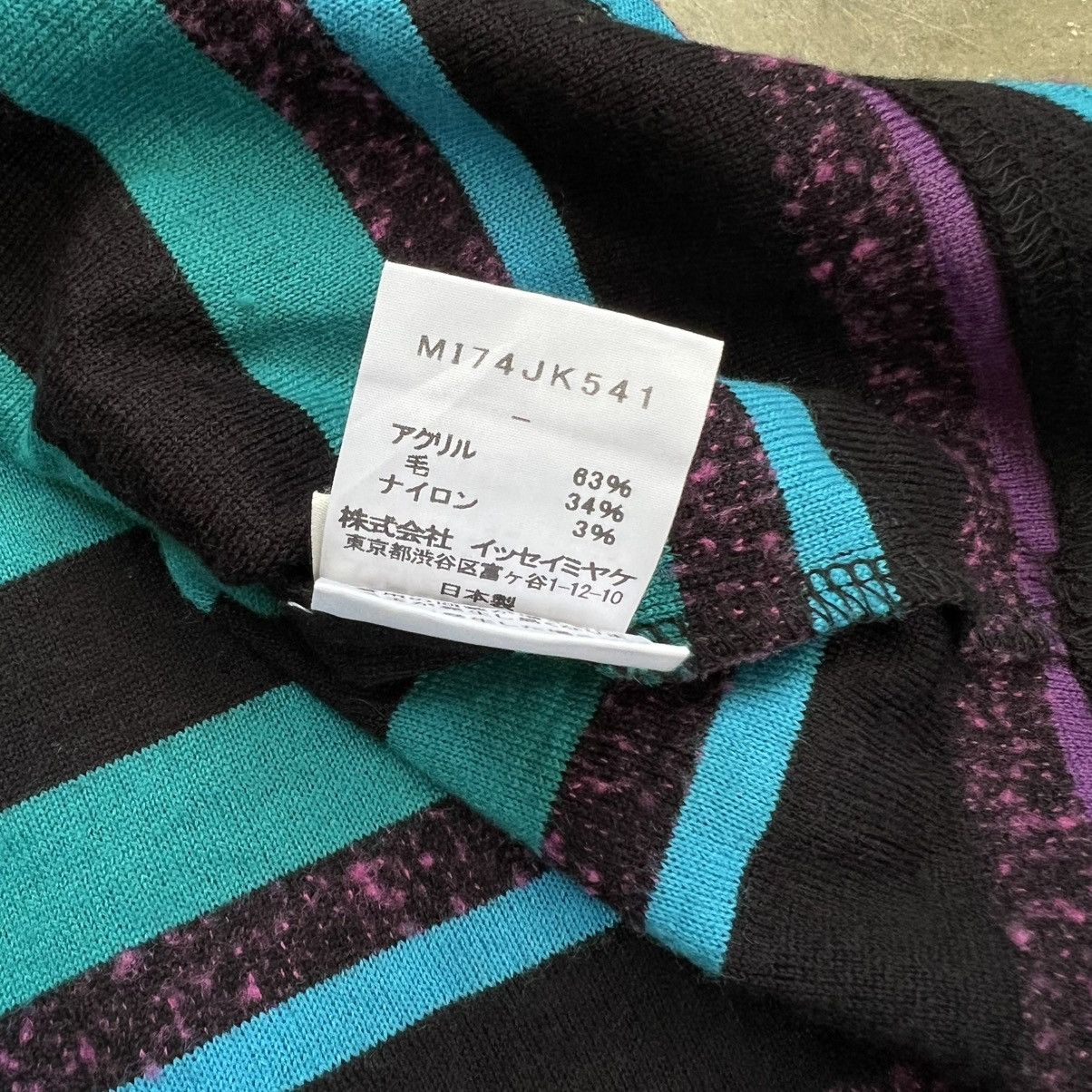 Issey Miyake Issey Miyake Me Oversize Stripe Knit Shirt Size ONE SIZE - 6 Thumbnail