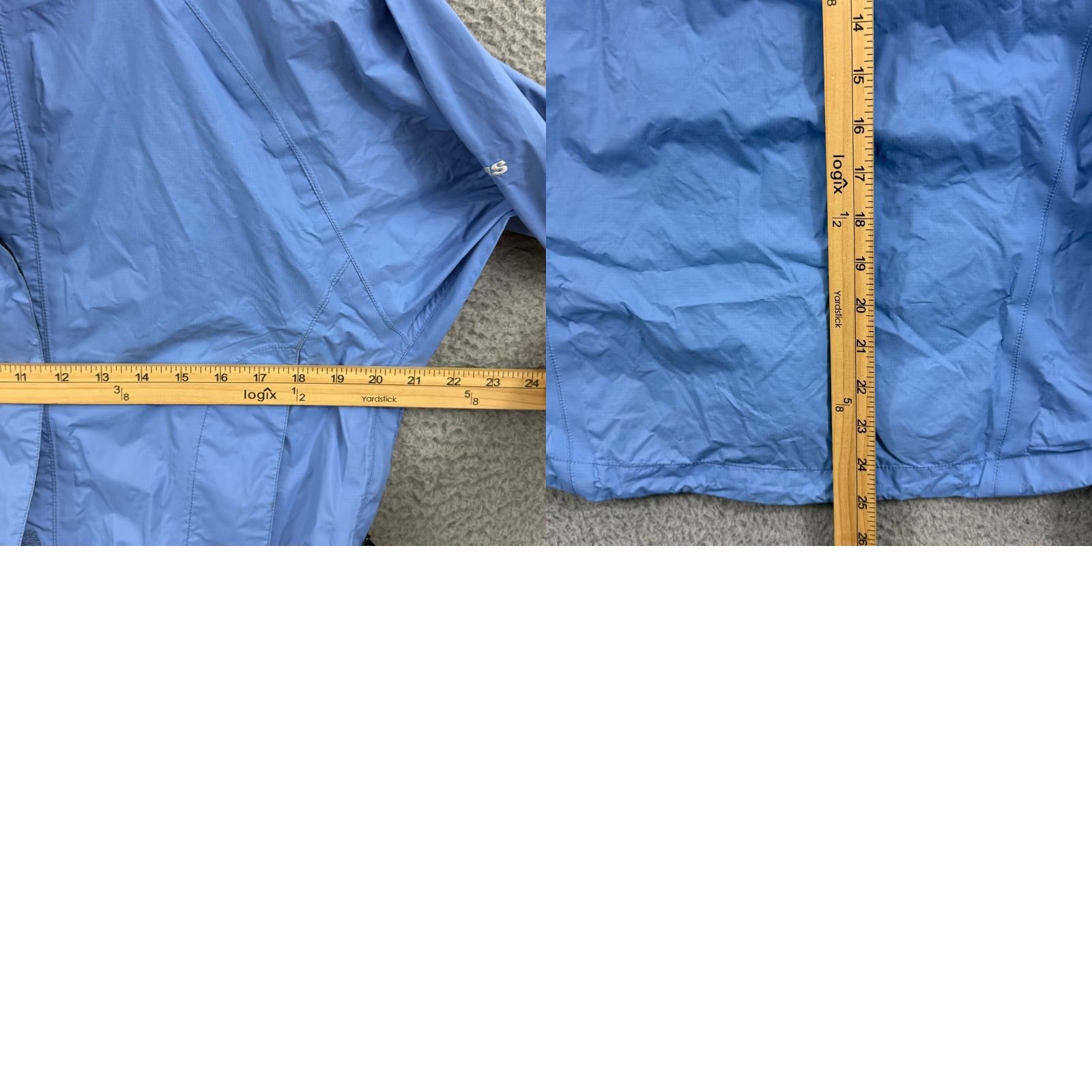 Eastern Mountain Sports Eastern Mountain Sports Rain Jacket Womens Small Blue Hooded Full Zip Windbreaker Jacket Womens Small Blue EMS Rain Jacket Hooded Full Zip ANSI Size S / US 4 / IT 40 - 9 Thumbnail