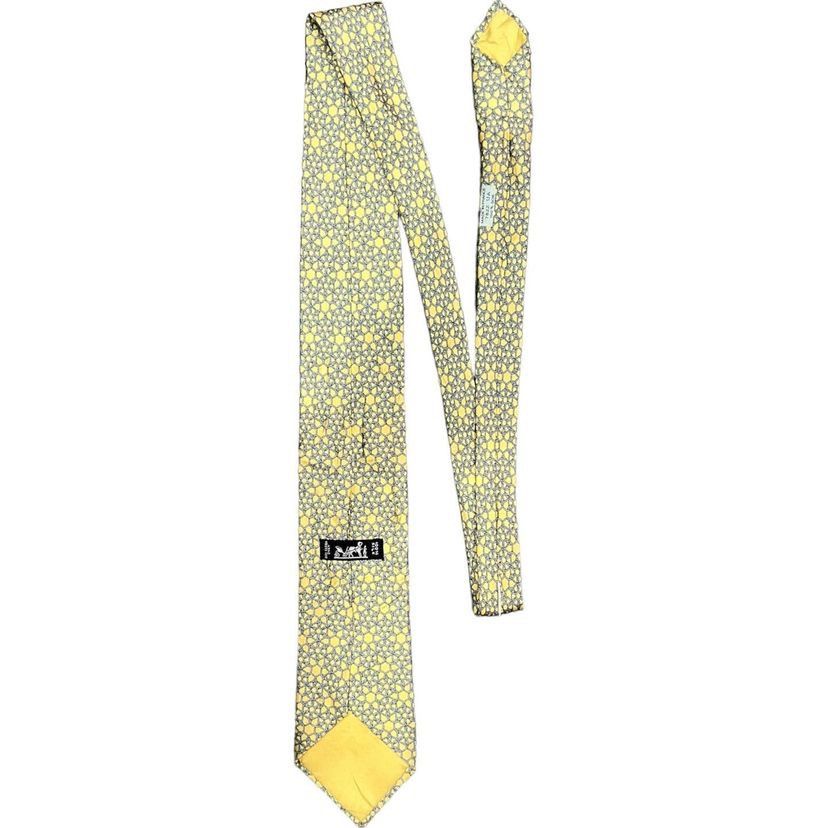 Hermes Hermes Paris Vintage Tie Size ONE SIZE - 3 Thumbnail